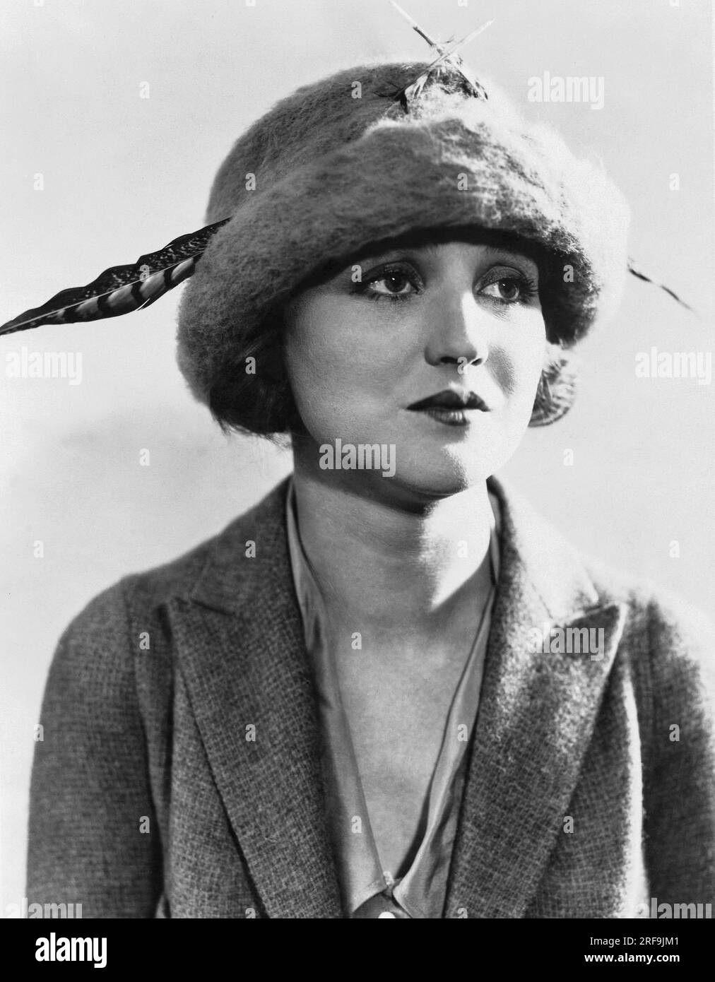 Hollywood, California:  c. 1921 A portrait of actress Agnes Ayres, a Paramount Pictures star. Stock Photo