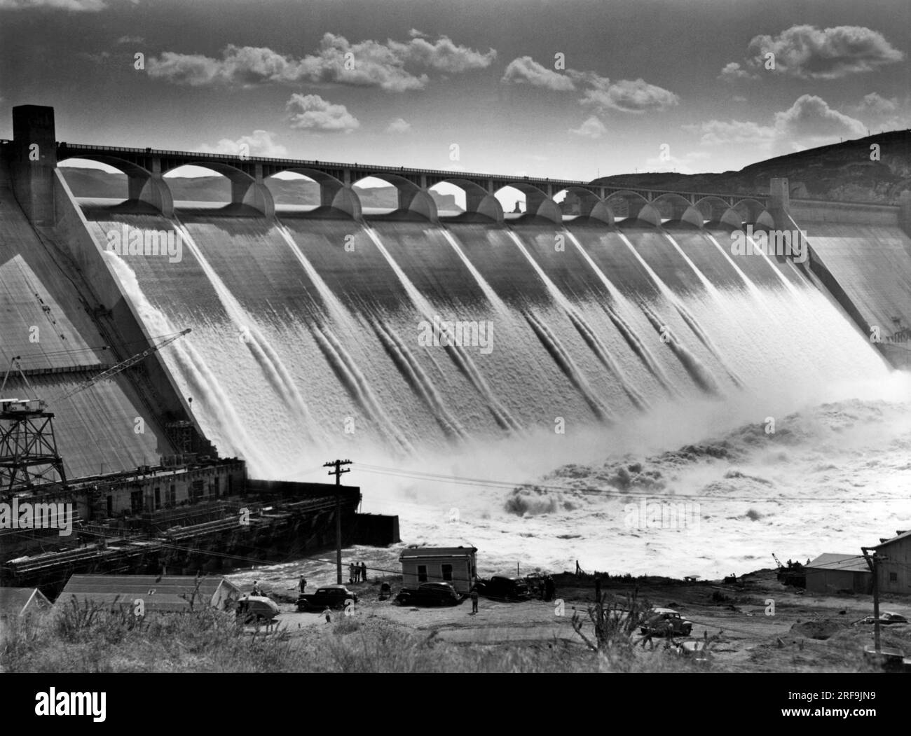 Washington, June 1, 1942 The opening of the Grand Coulee Dam on the
