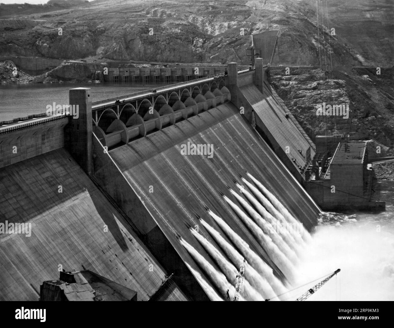 Washington, June 1, 1942 The opening of the Grand Coulee Dam on the