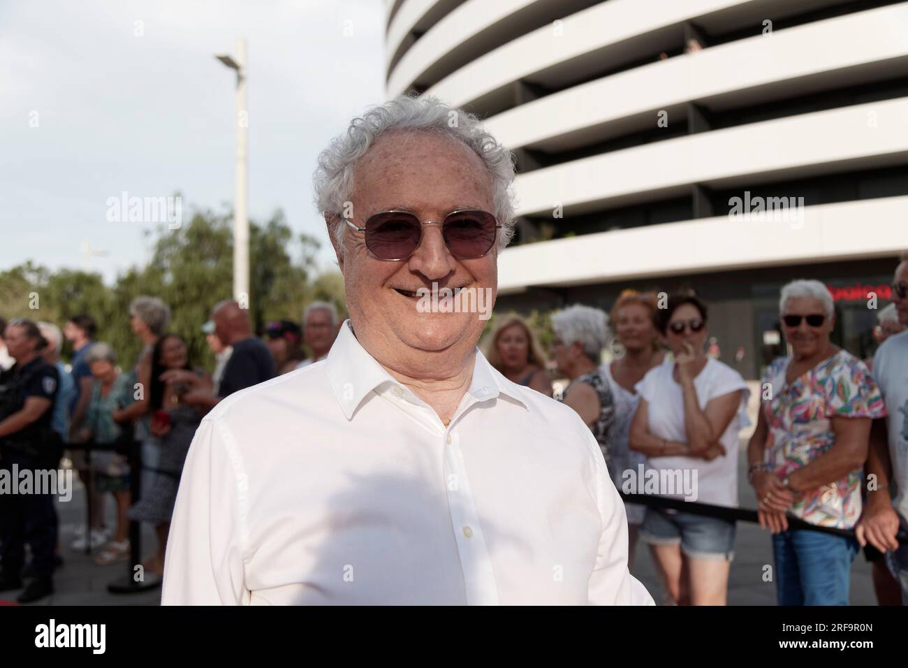 Cap d'Agde, France.23rd June, 2023.Daniel Prevost, actor, attends Les Herault Film and Television Festival for the 20th anniversary in Agde, France Stock Photo