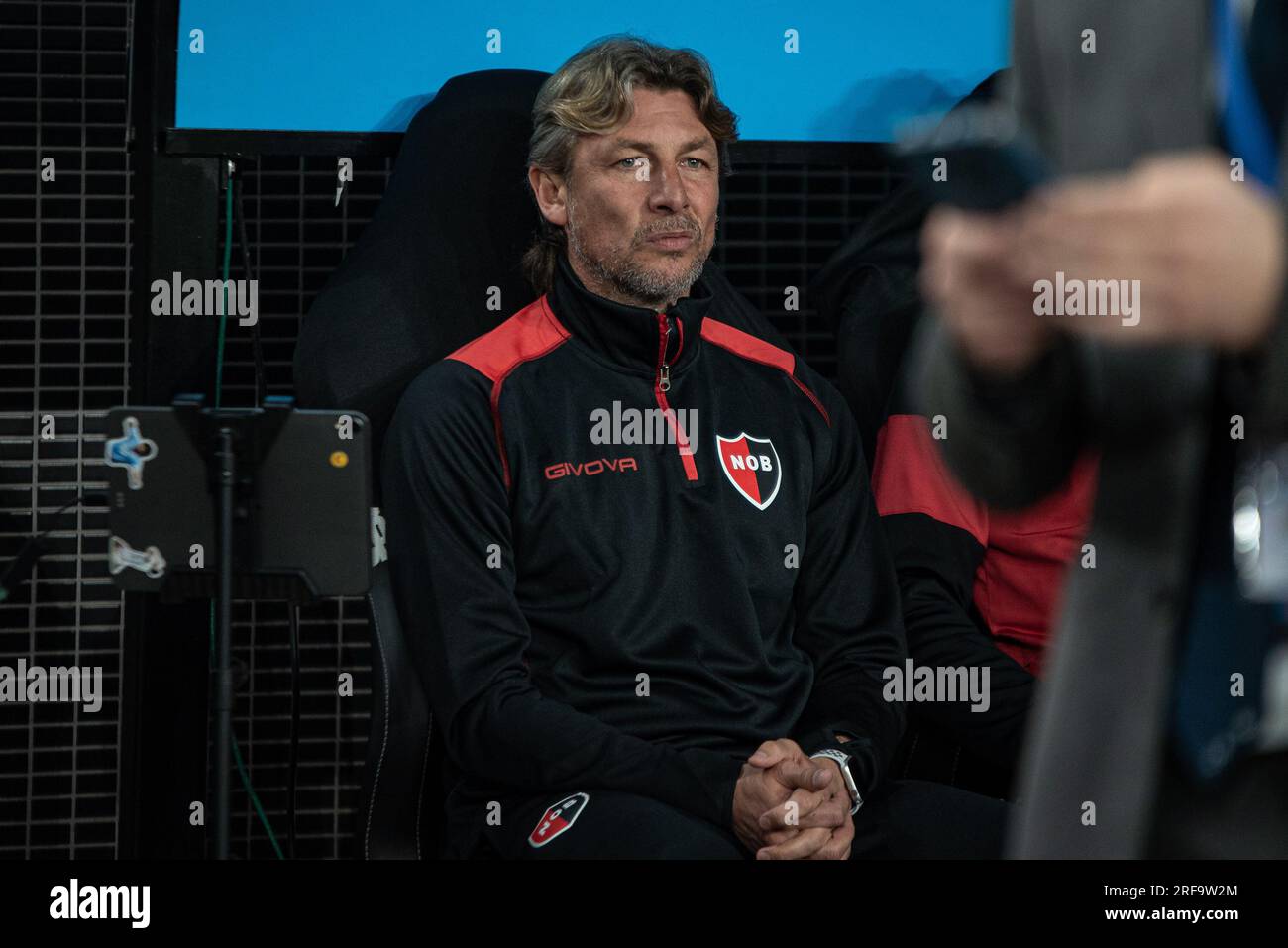 Sao Paulo, Sao Paulo, Brasil. 1st Aug, 2023. Sao Paulo (SP), 08/01/2023 - COPA SULAMERICANA/CORINTHIANS X NEWELL'S OLD BOYS - Coach Gabriel Heinze before the match between Corinthians and Newell's Old Boys, valid for the first leg of the round of 16 of the Copa Sudamericana 2023, held at Neo Quimica Arena, in the east zone of Sao Paulo, on the night of this Tuesday, August 1, 2023. (Credit Image: © Ronaldo Barreto/TheNEWS2 via ZUMA Press Wire) EDITORIAL USAGE ONLY! Not for Commercial USAGE! Stock Photo