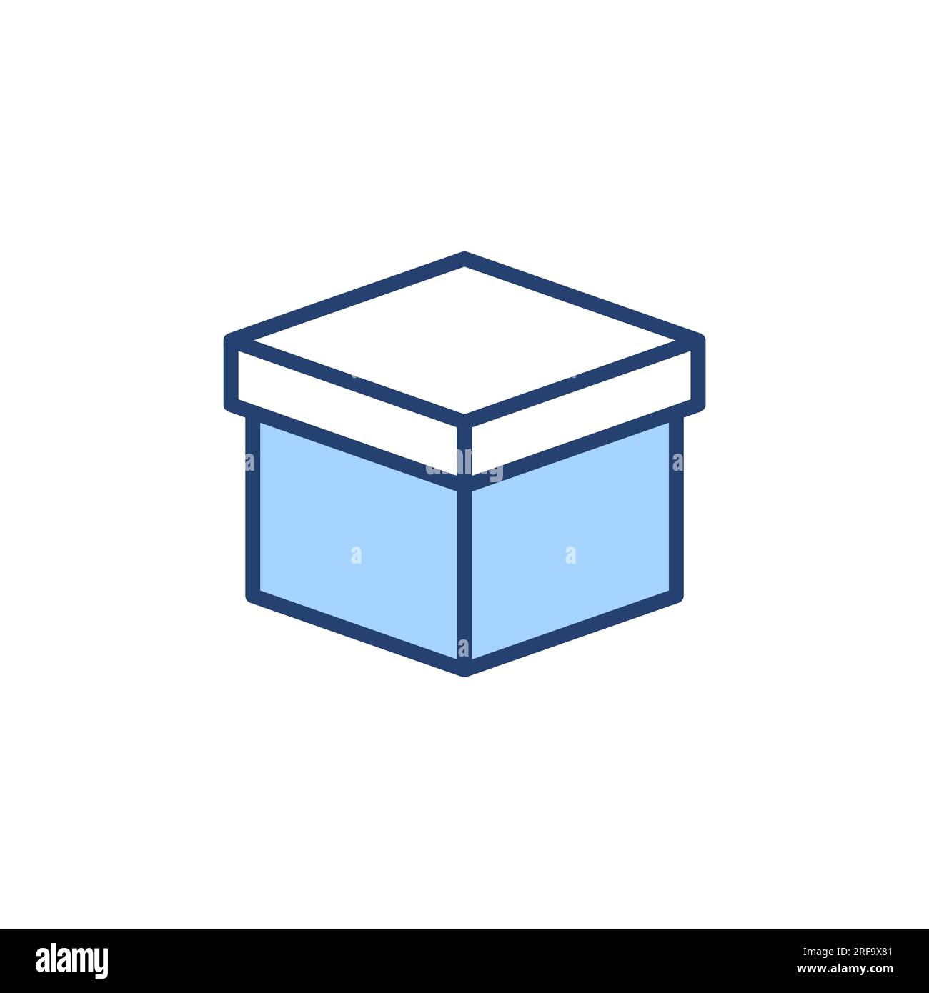 Box icon vector. box sign and symbol, parcel, package Stock Vector