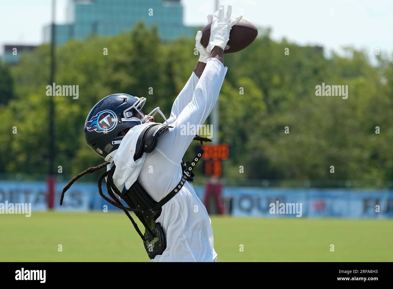 Tennessee Titans training camp practice Monday, July 31, 2023