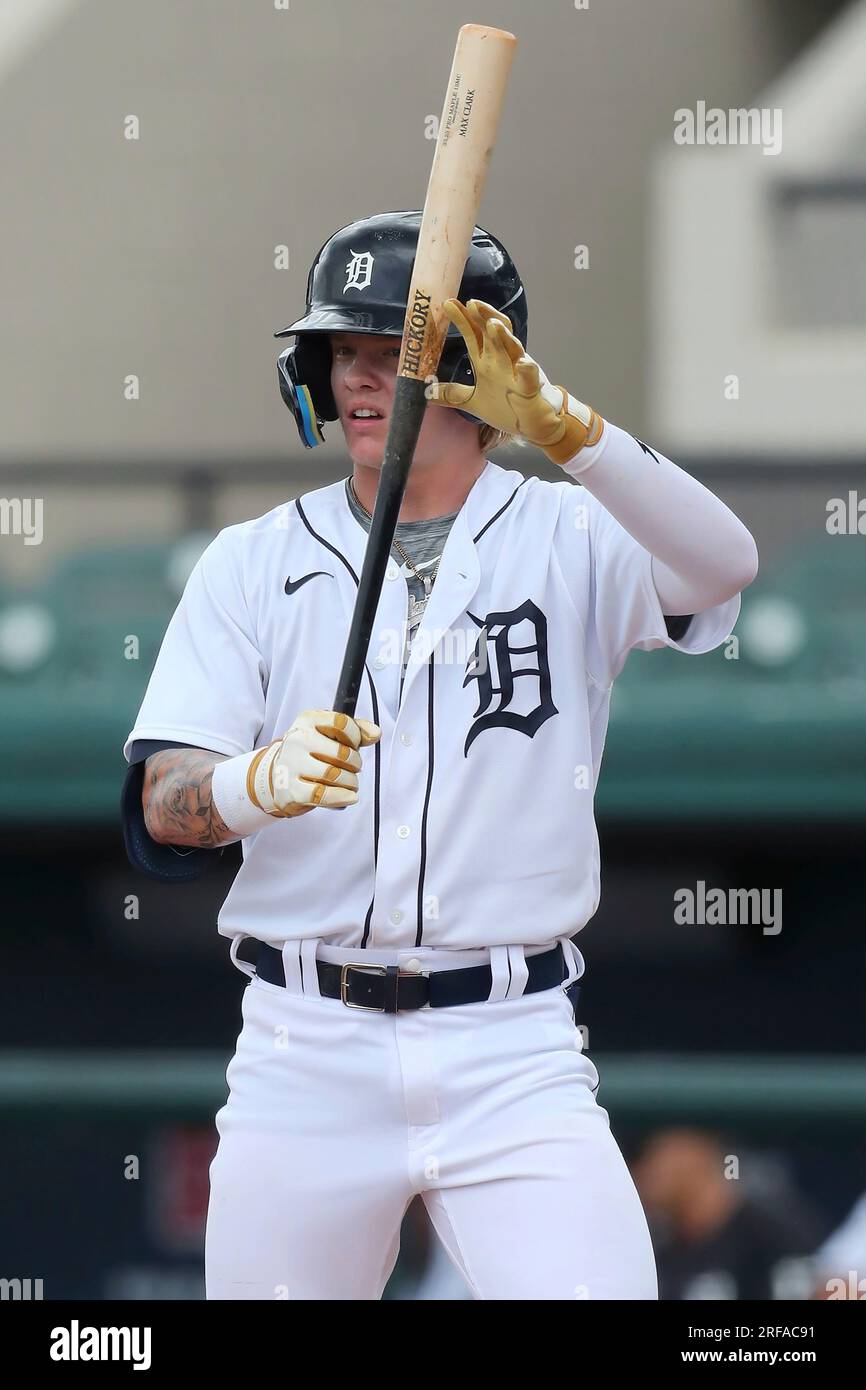 TAMPA, FL - AUGUST 01: 2023 Detroit Tigers First Round Pick Max Clark ...