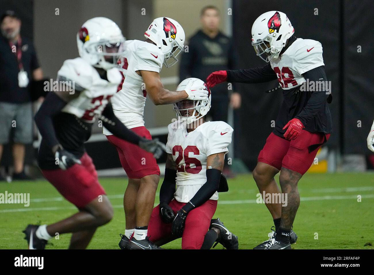 Arizona Cardinals cornerback Bobby Price (26) in action against