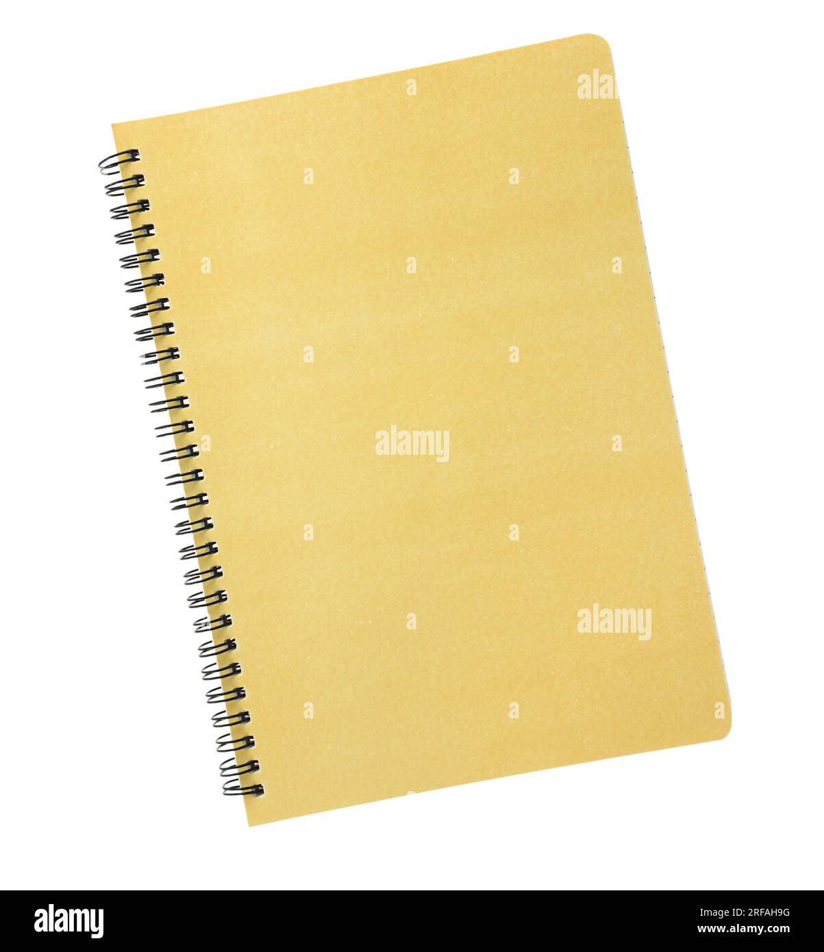 Notebook isolated on white background, Stock Photo