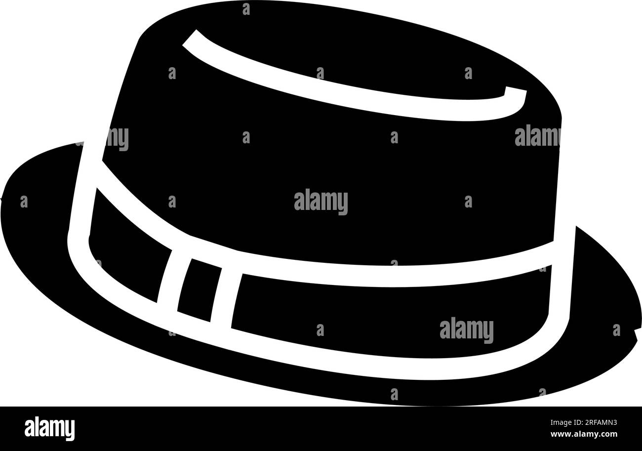 Pork pie hat Black and White Stock Photos & Images Alamy