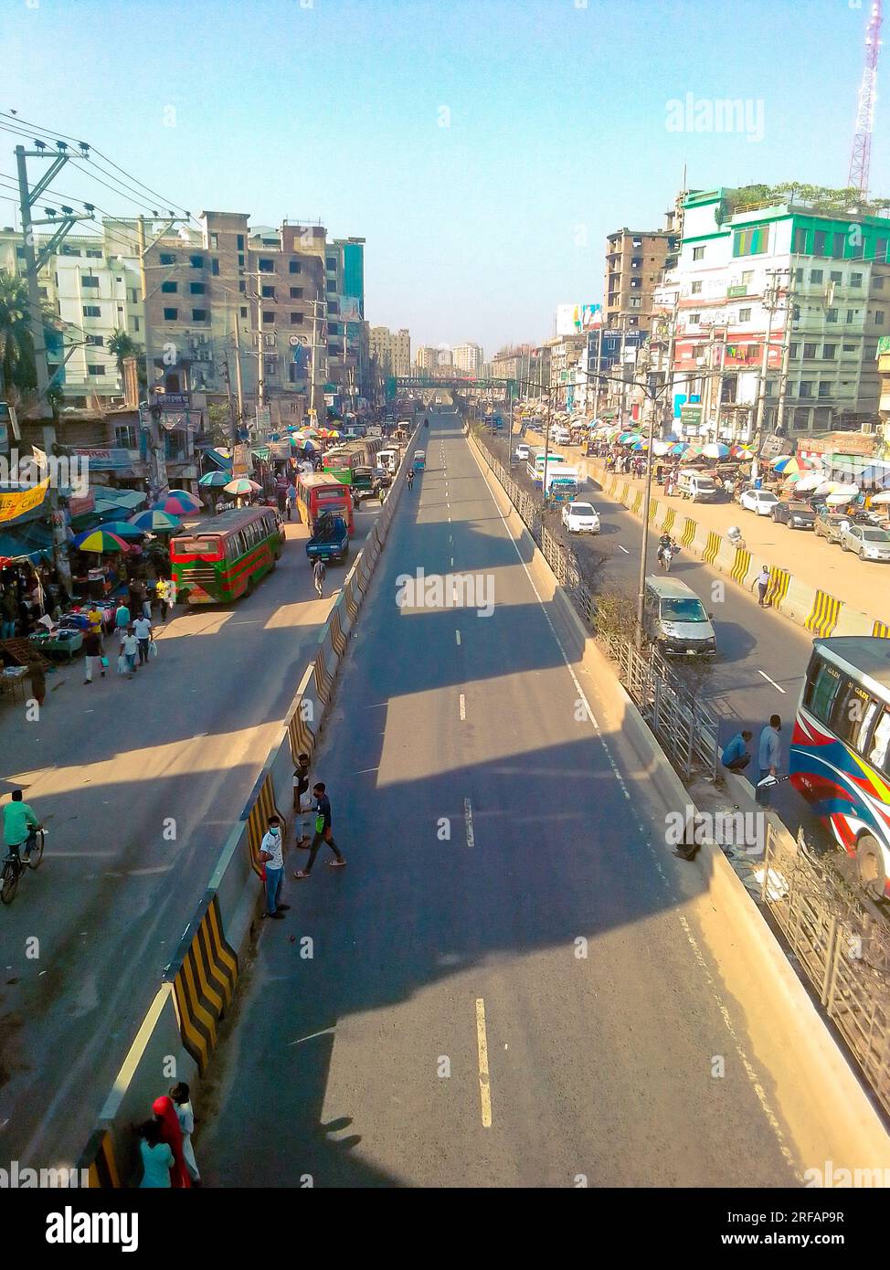 Dhaka aerial view hi-res stock photography and images - Alamy