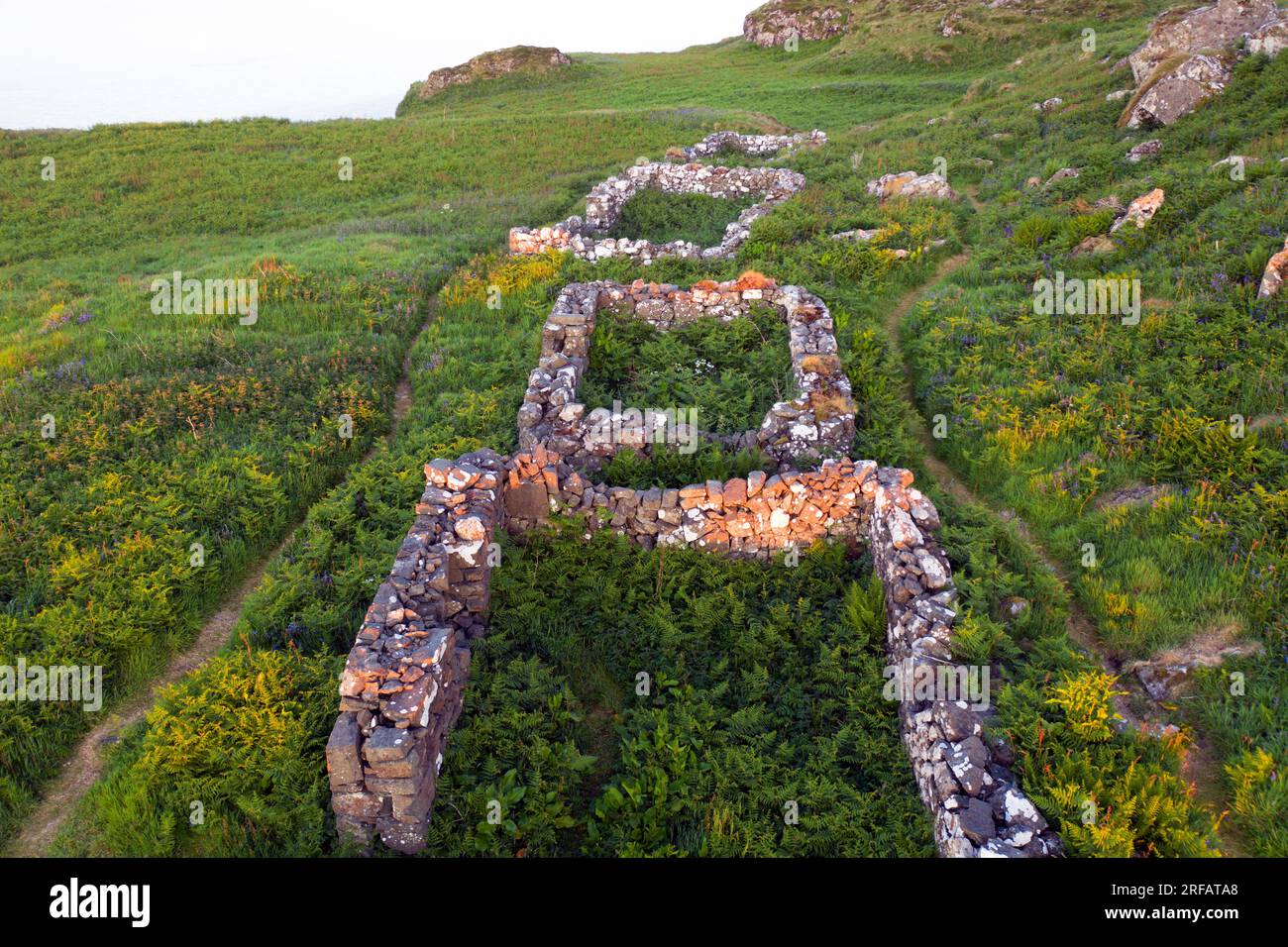 Empty blackhouses hi-res stock photography and images - Alamy