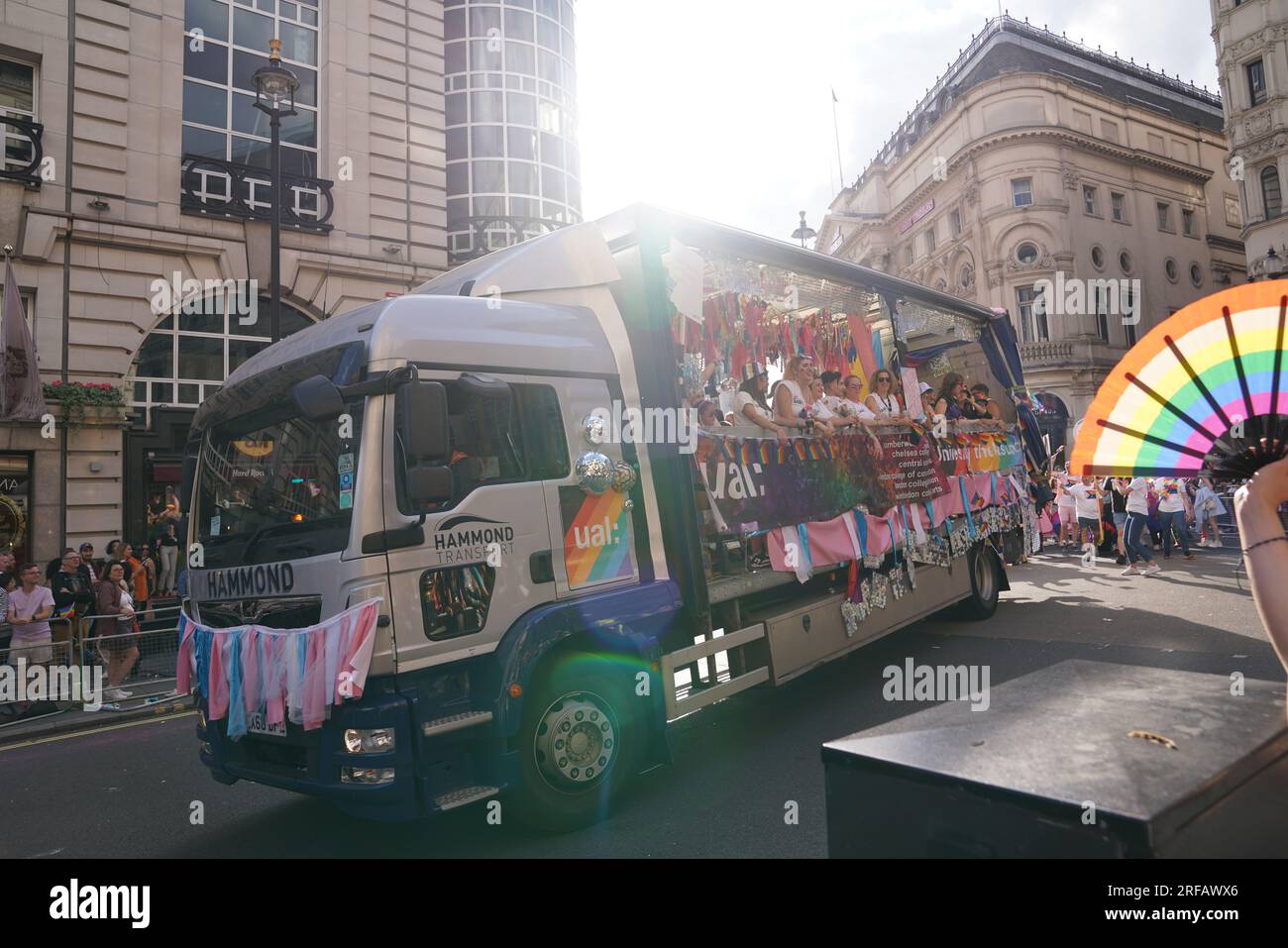 London, United Kingdom July 1, 2023 LGBT+ Pride in London Parade