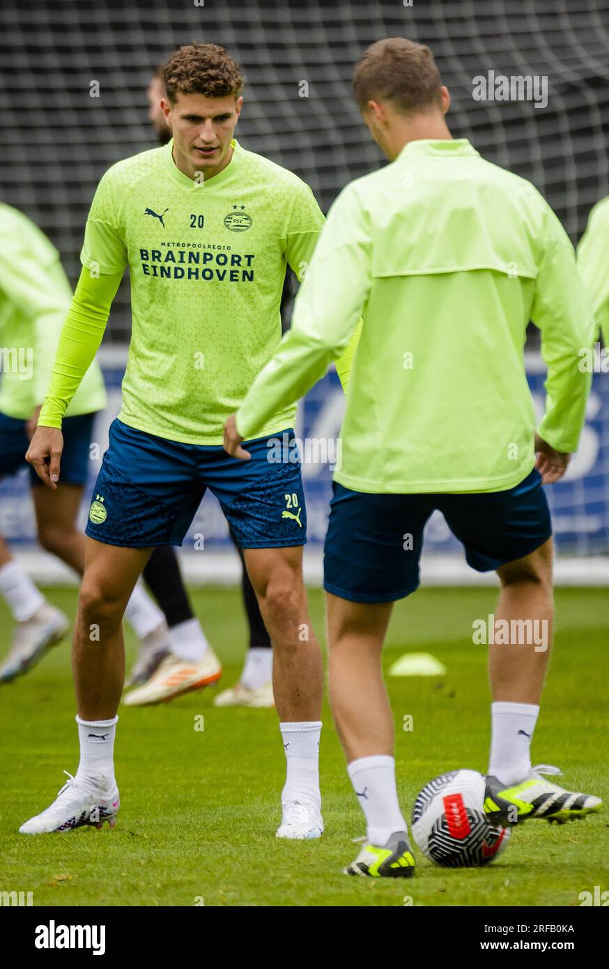 EINDHOVEN Guus Til during PSV's training session in preparation for