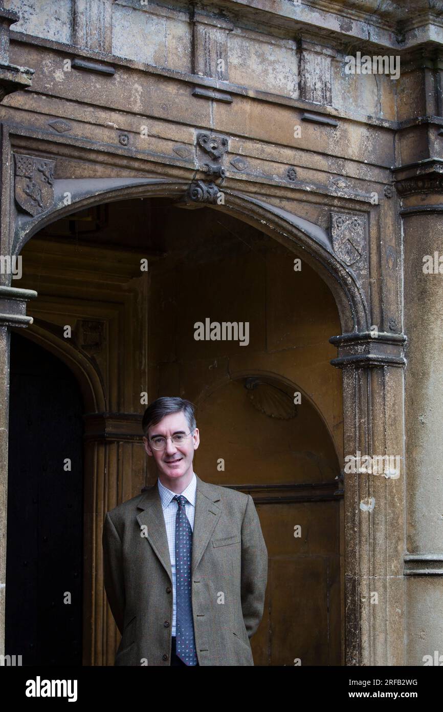 Mp Rees Morgan Portrait of conservative MP, parlimentarian adn business man Jacob Rees ...