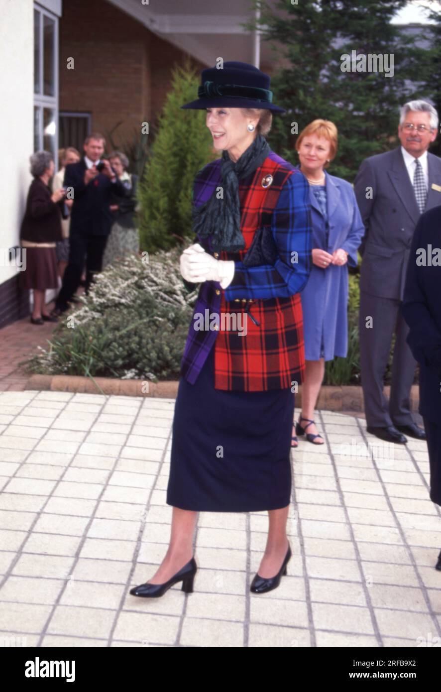 Princess Alexandria at St Helens Hospice 18th of May 1999   Photo by The Henshaw Archive Stock Photo
