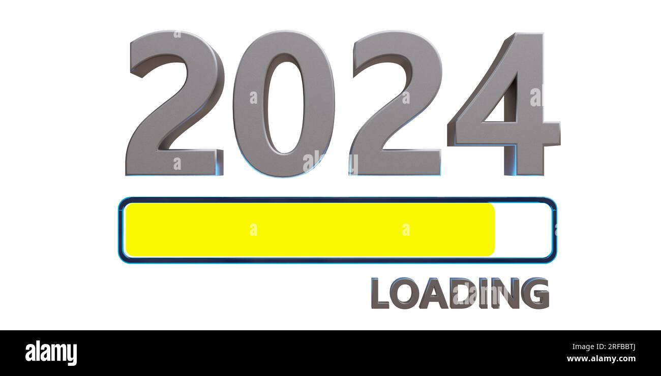 Happy new year 2024 png hires stock photography and images Alamy