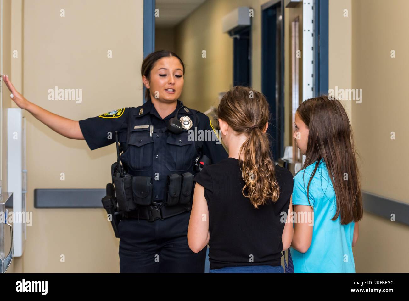 Acton Police’s National Night Out event Stock Photo Alamy