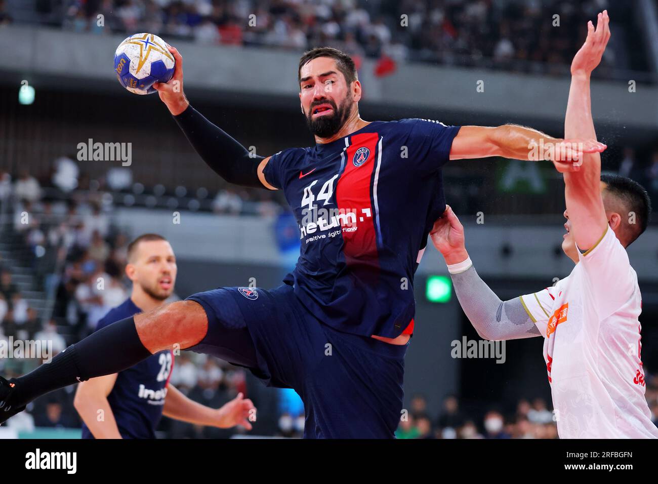 Pin's Collector Karabatic – PSG, Paris Saint-Germain, France, Barca – Édition Spéciale