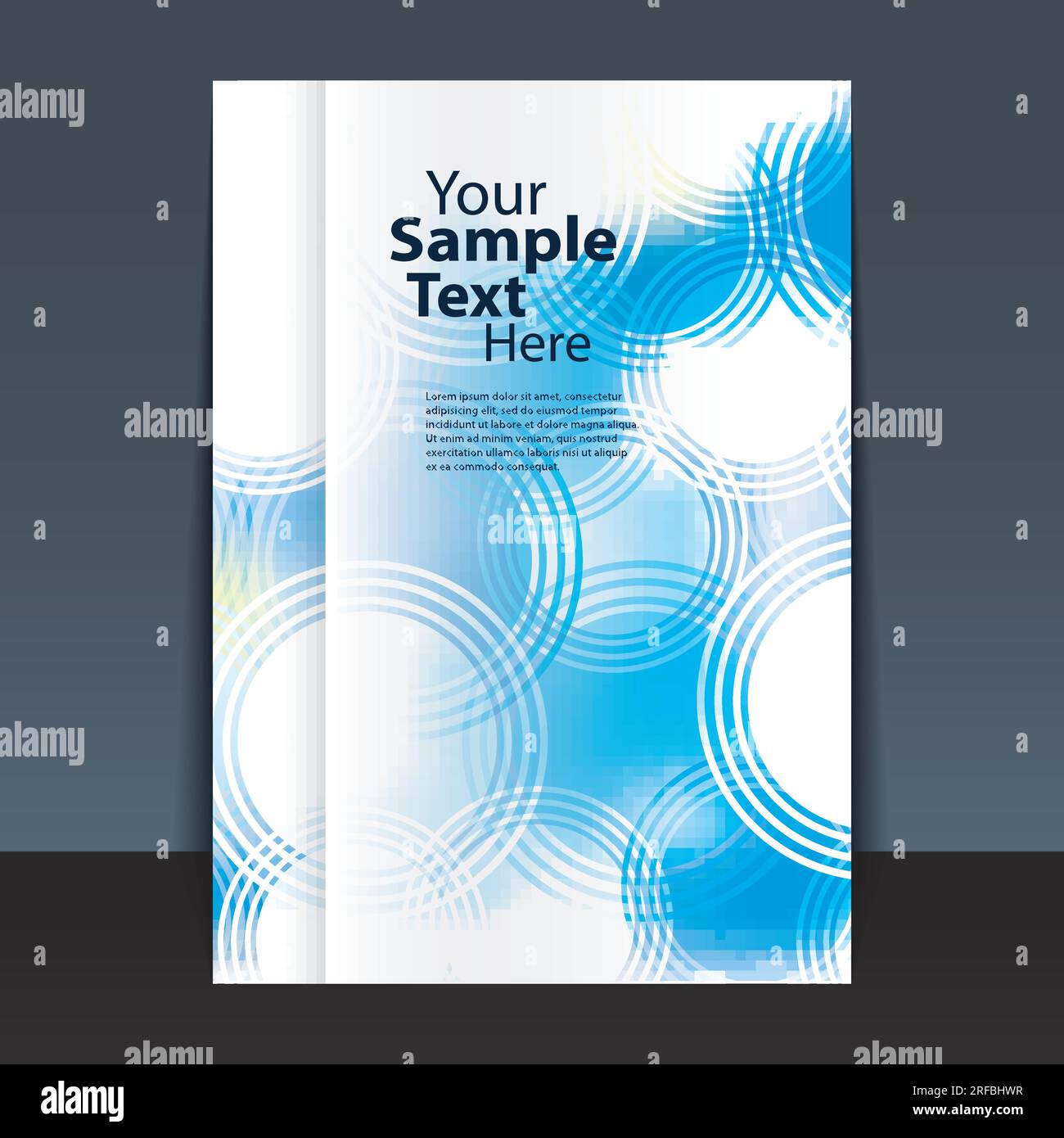 Flyer or Cover Design Stock Vector