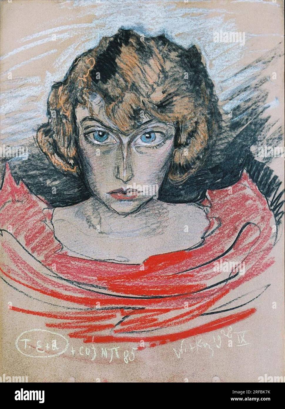 Portrat Von Nena Stachurska Stanislaw Ignacy Witkiewicz main image 1