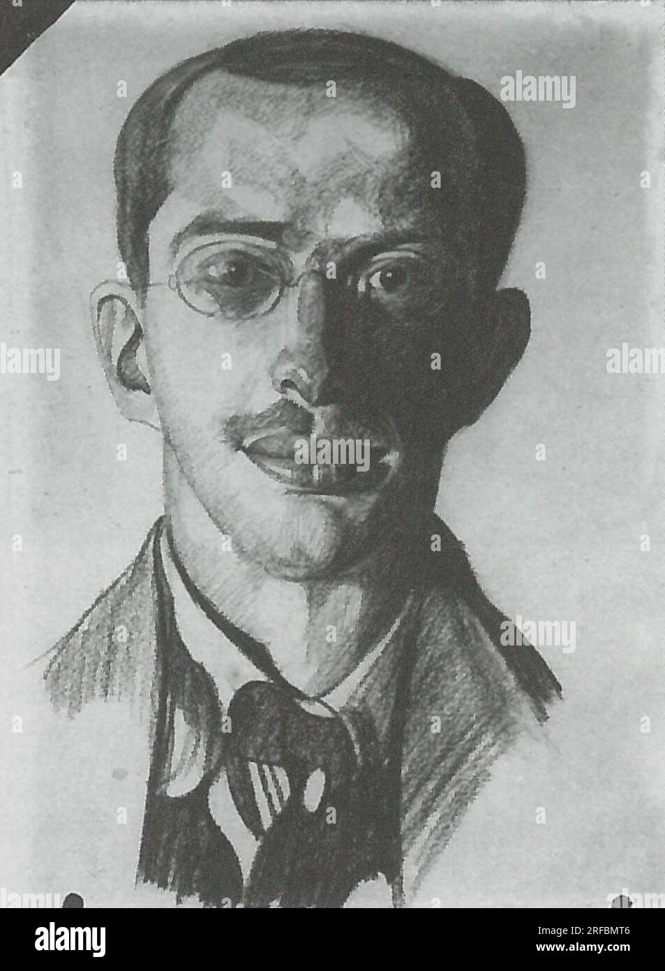 Portrait of Bronisław Malinowski circa 1912 by Stanisław Ignacy ...