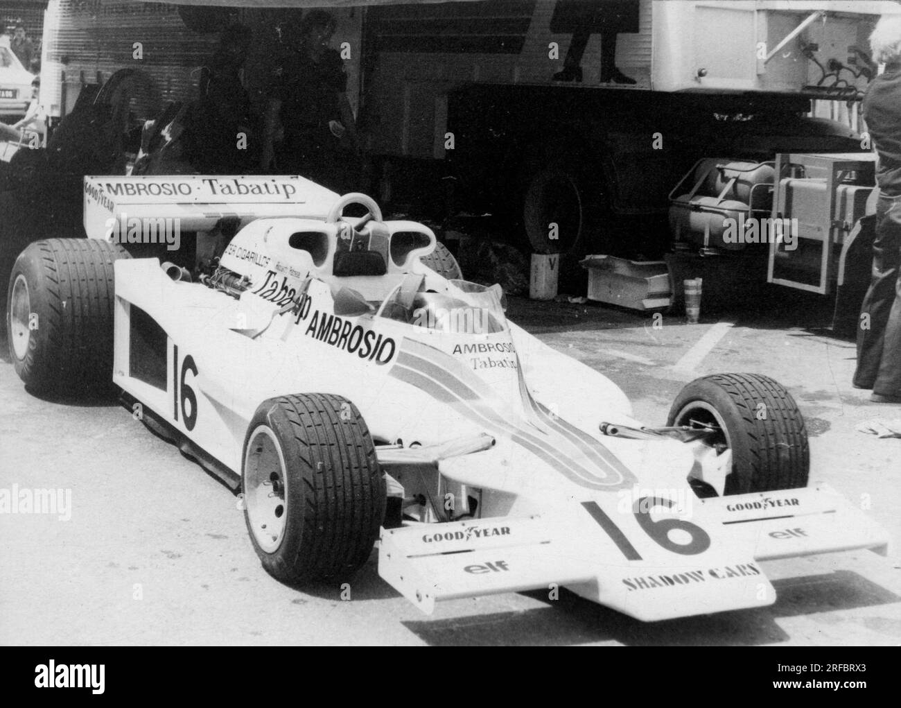 Formula 1 - Shadow DN8 1977 Stock Photo