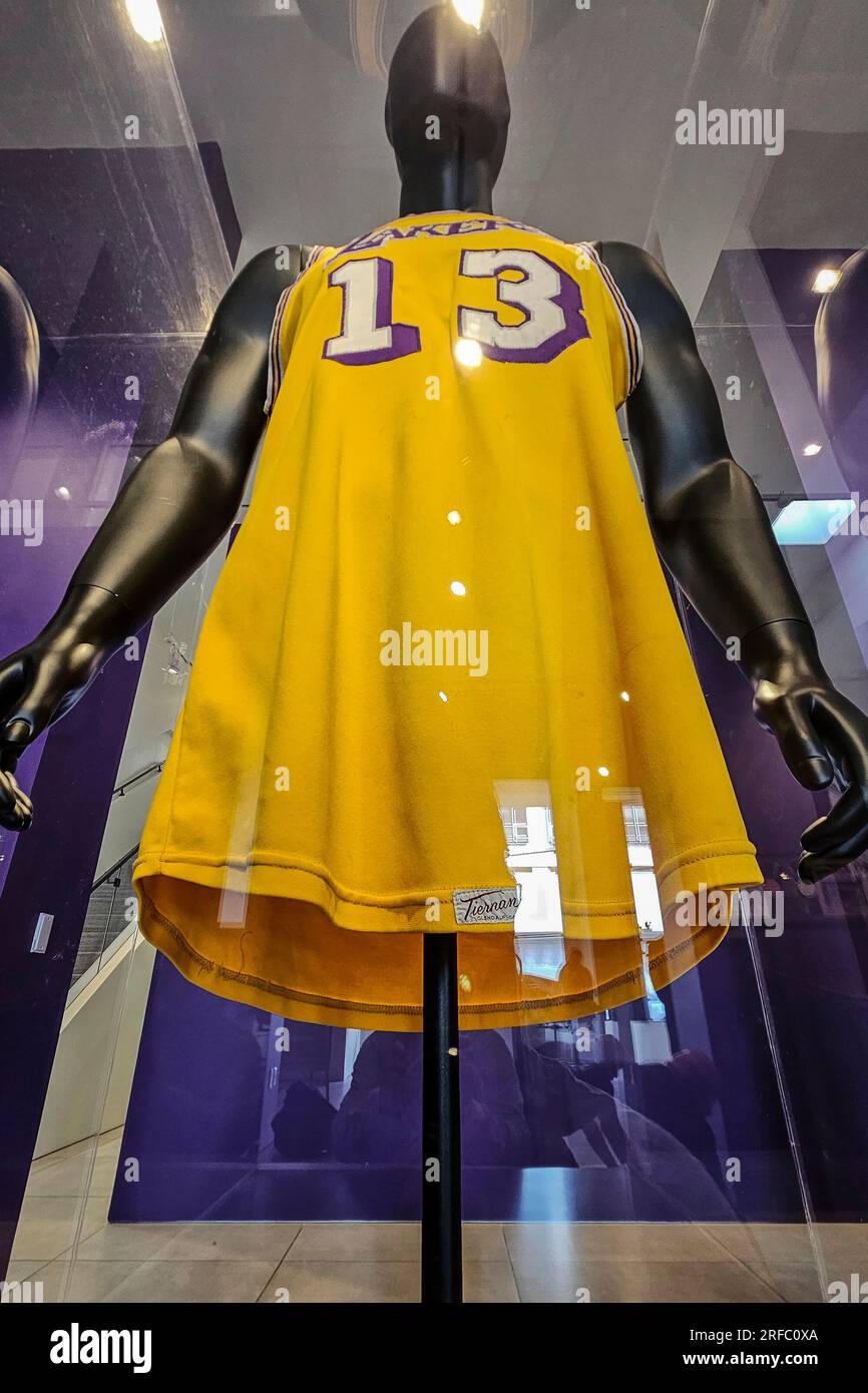 Sotheby's To Auction Wilt Chamberlain's 1972 Lakers Jersey