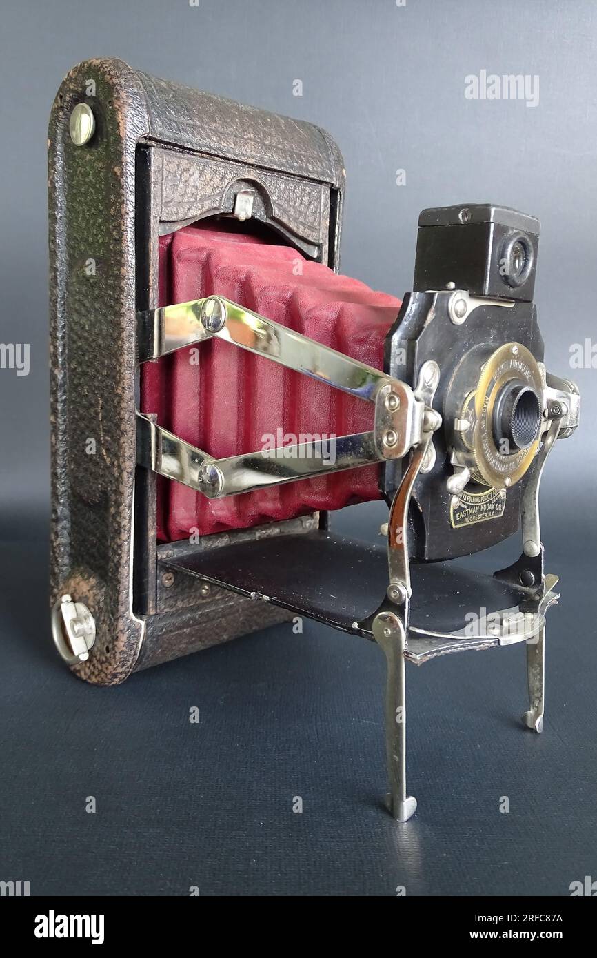 Yesterday's cameras - Kodak No. 1A Model C from 1905 to 1907 Stock ...