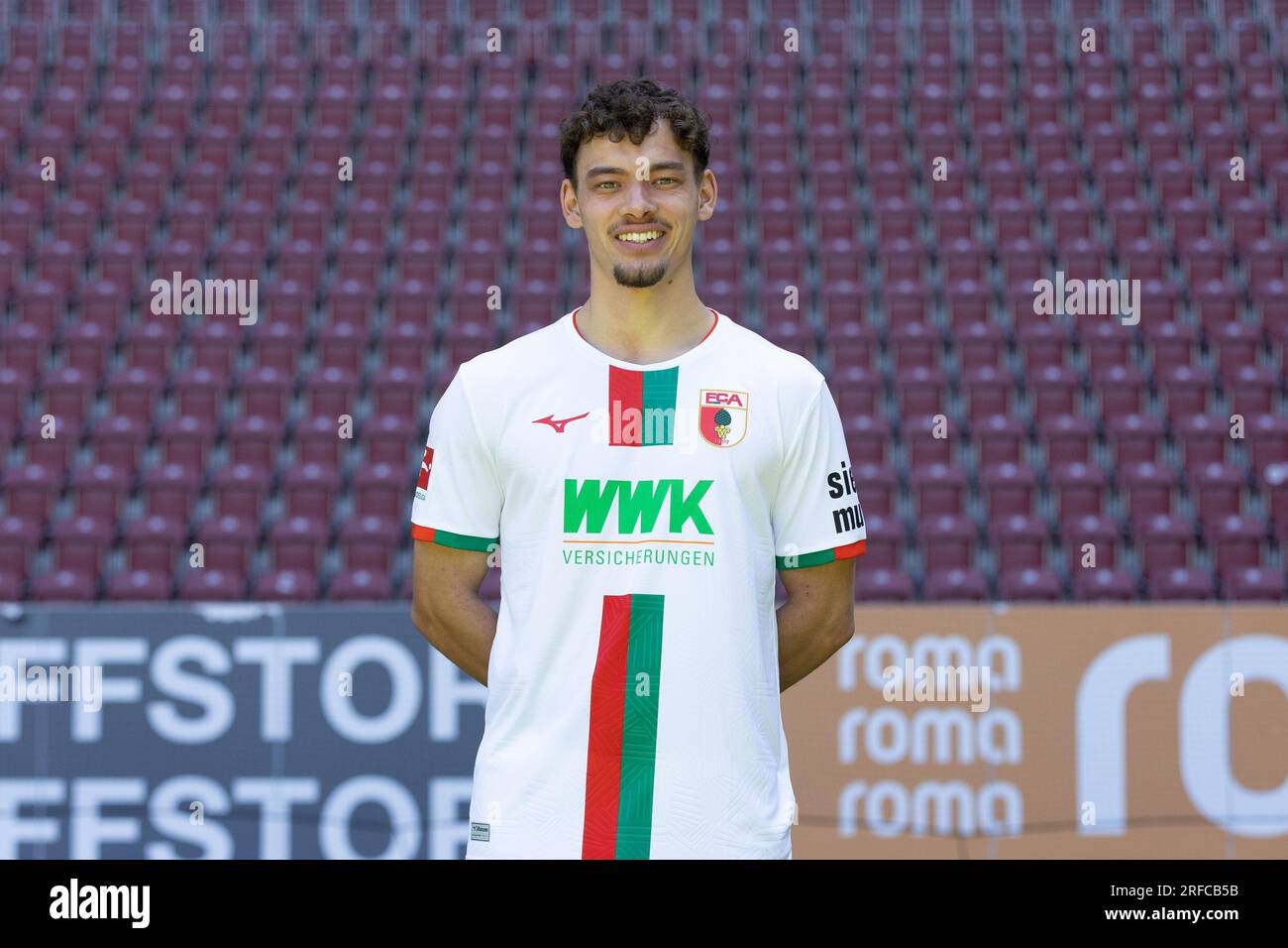 Zehnter aaron fc augsburg hi-res stock photography and images - Alamy