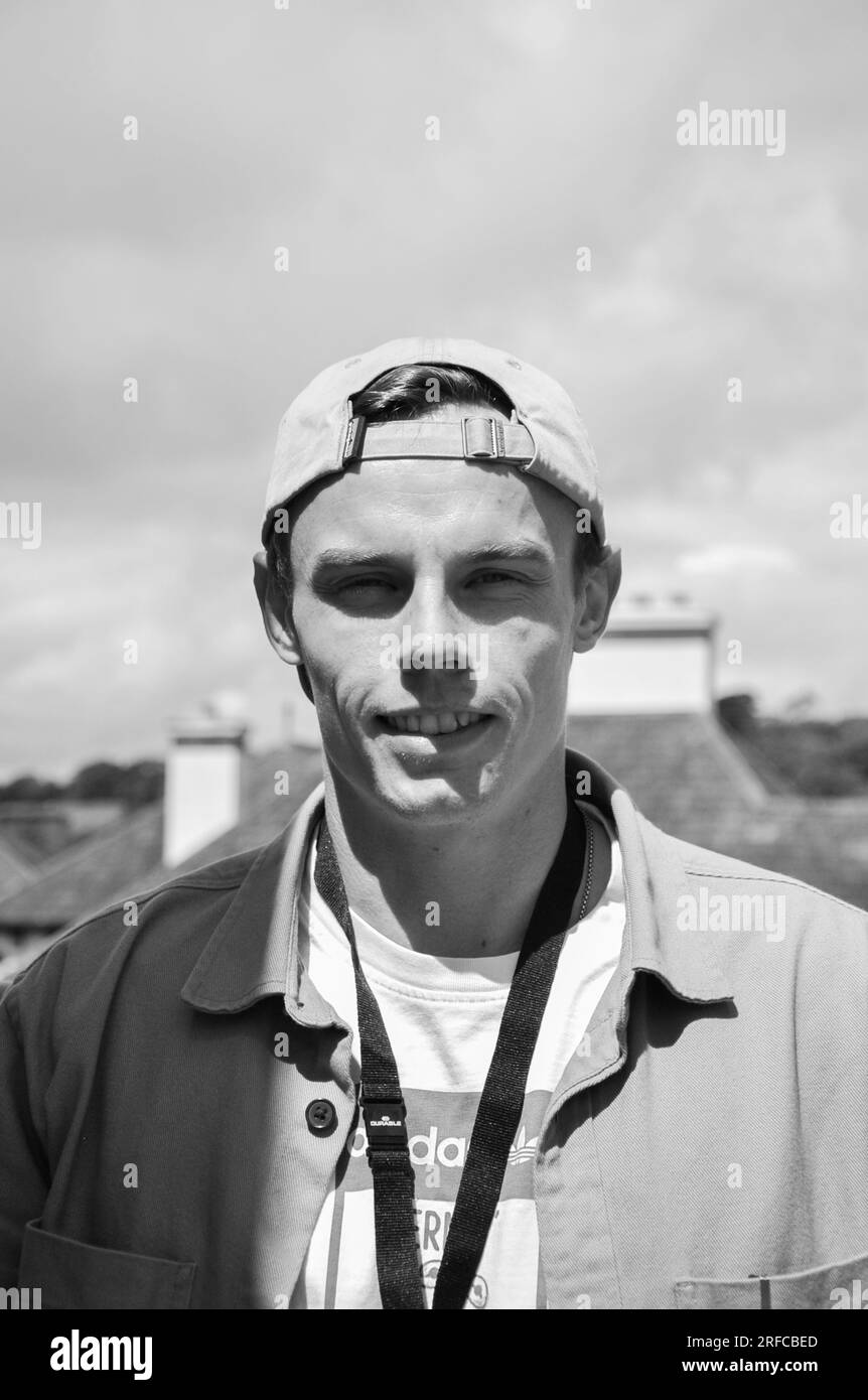 Writer Daragh Fleming at West Cork Literary festival 2023 Stock Photo