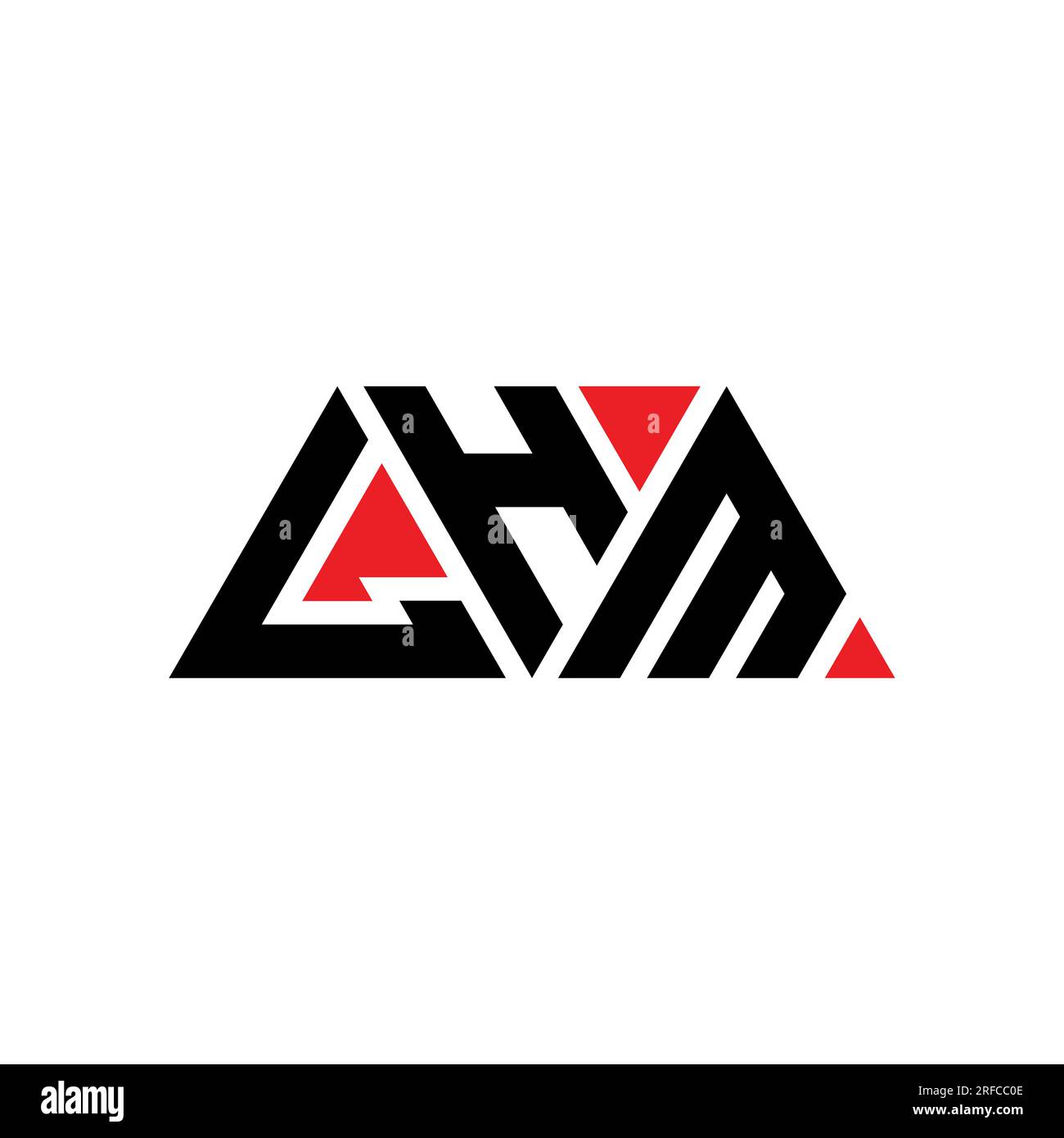 logotipo de lhm. letra lhm. diseño del logotipo de la letra lhm. logotipo de las iniciales lhm ...