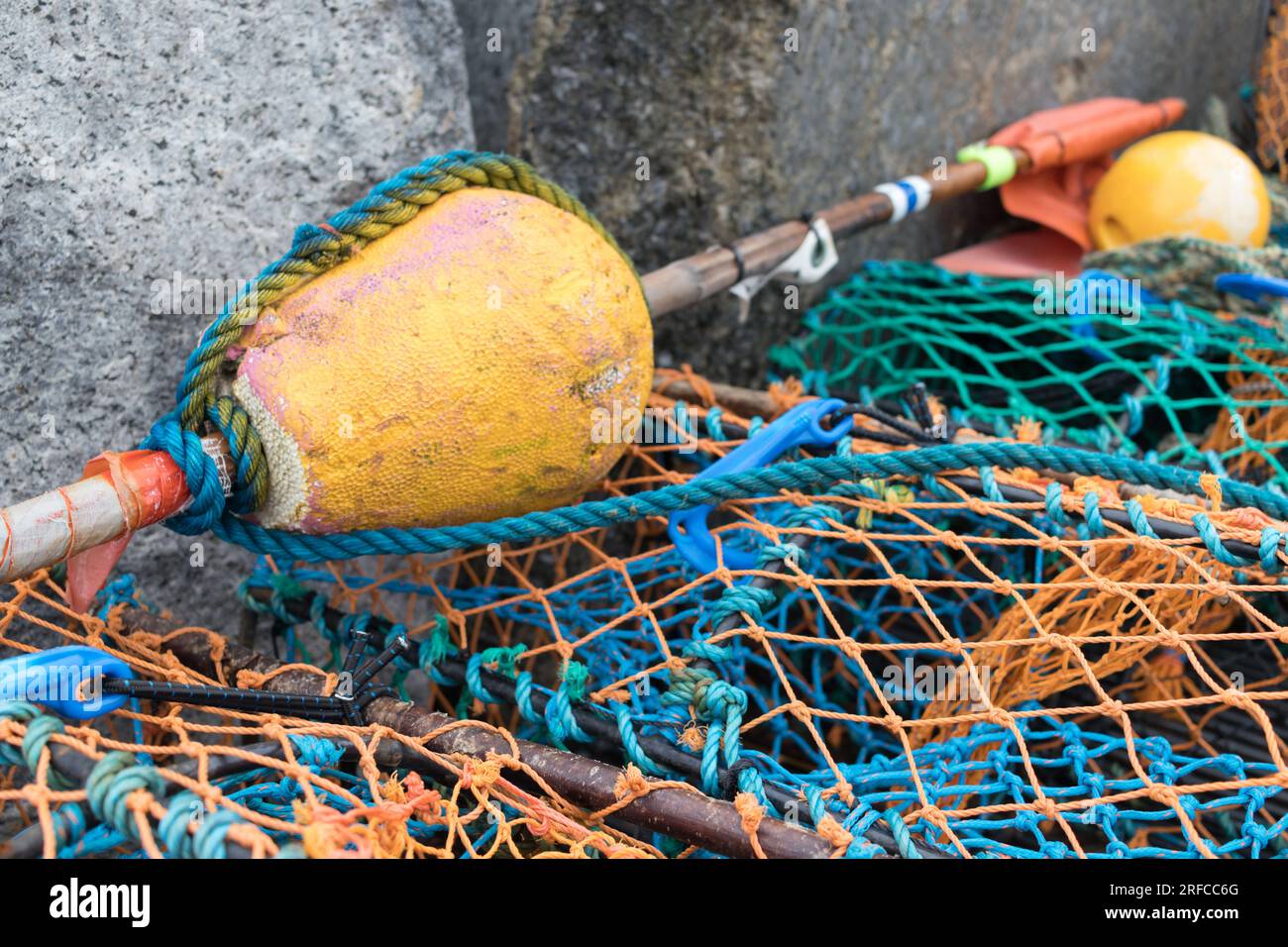 Old fishing floats hi-res stock photography and images - Alamy