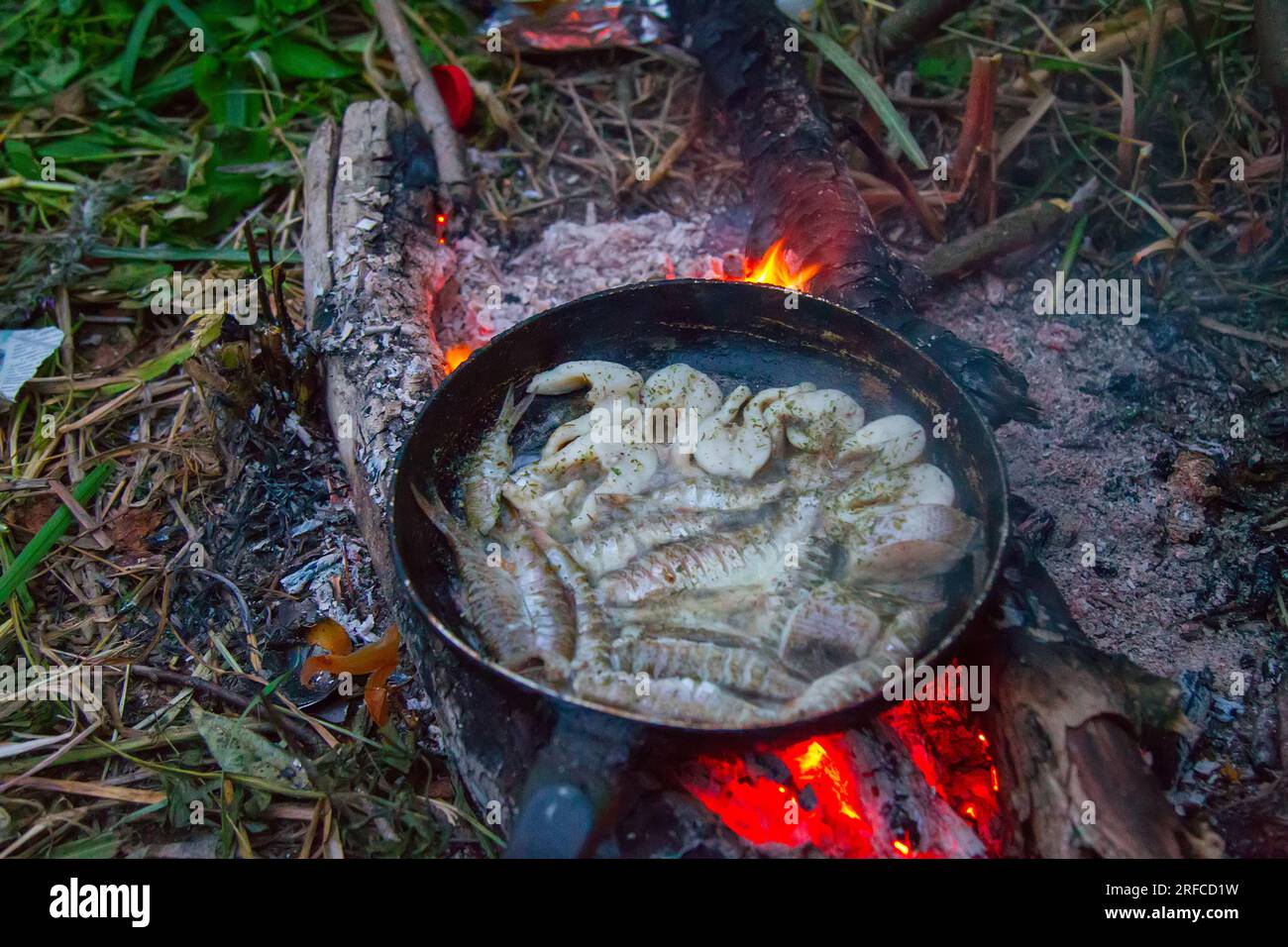 Original food of fishermen of Lake Ladoga, Karelia and Izhorian peoples