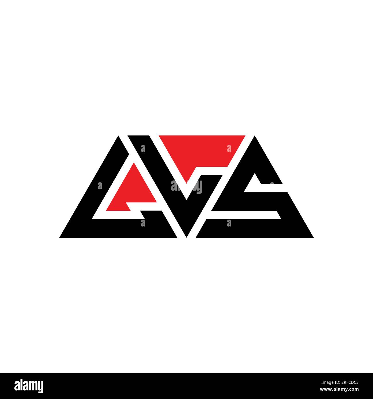 LLS triangle letter logo design with triangle shape. LLS triangle logo