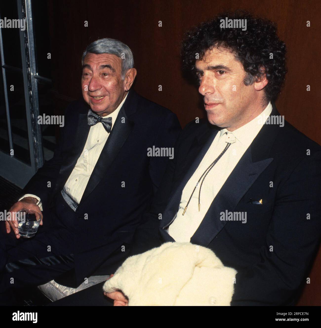 1989 Howard Cosell Elliott Gould John Barrett/PHOTOlink Stock Photo