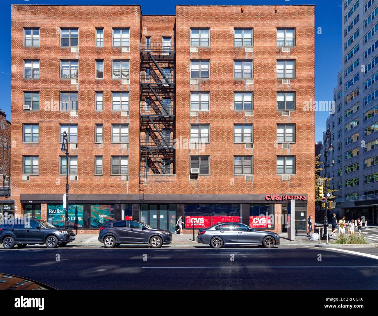 Greenwich Village Landmark A rather plain brick apartment house by