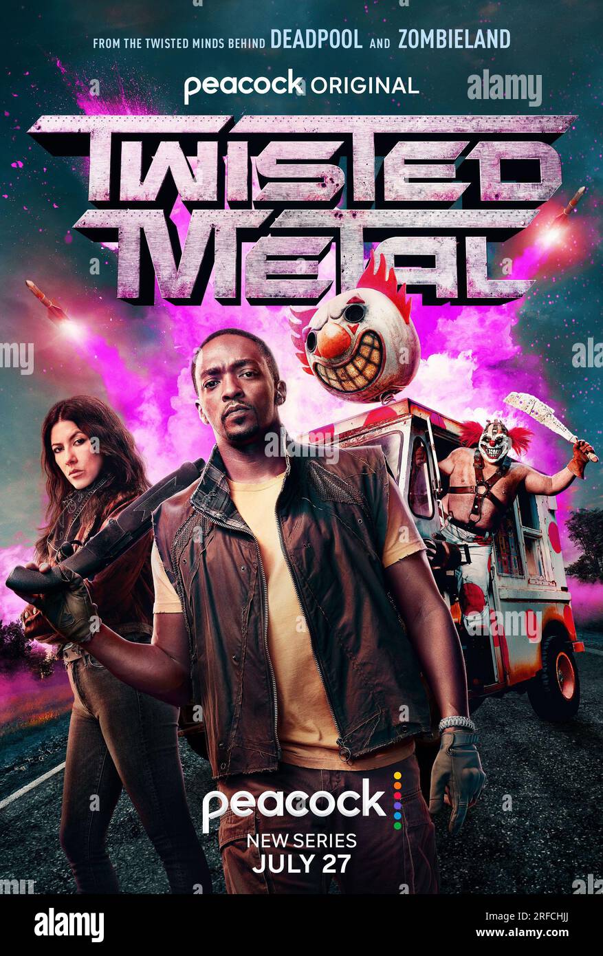 Peacock Bags 'Twisted Metal' Series With Anthony Mackie – The Hollywood  Reporter