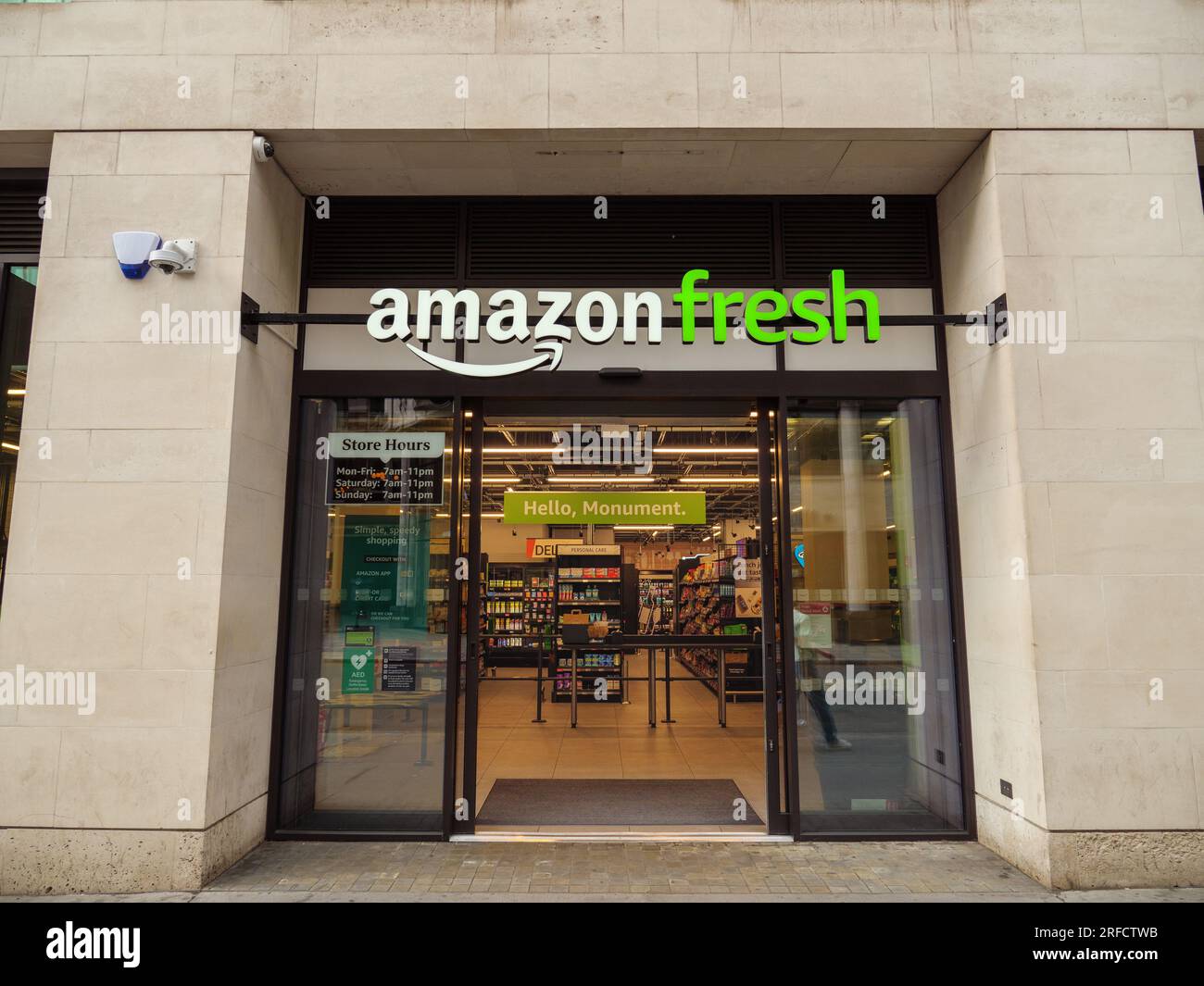 Amazon fresh store hires stock photography and images Alamy