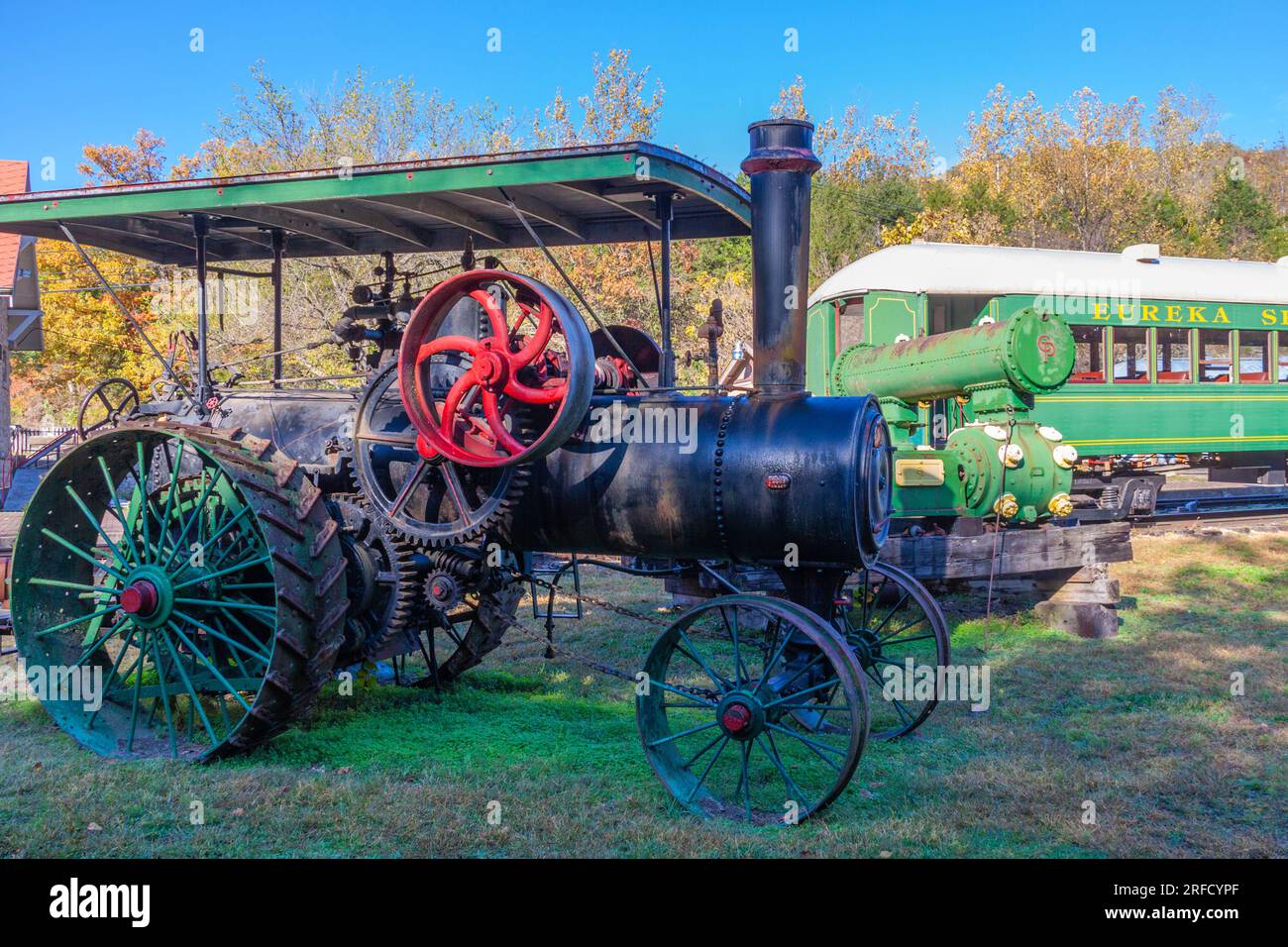 Eureka Springs and North Arkansas Railway Depot, historic vintage