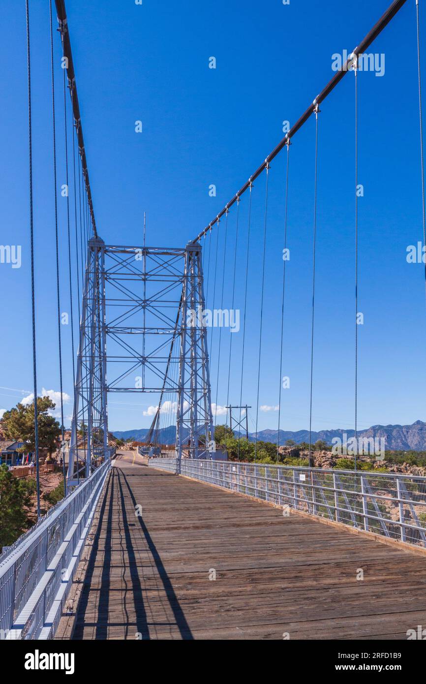 Royal Suspension Bridge in Colorado. This bridge over the