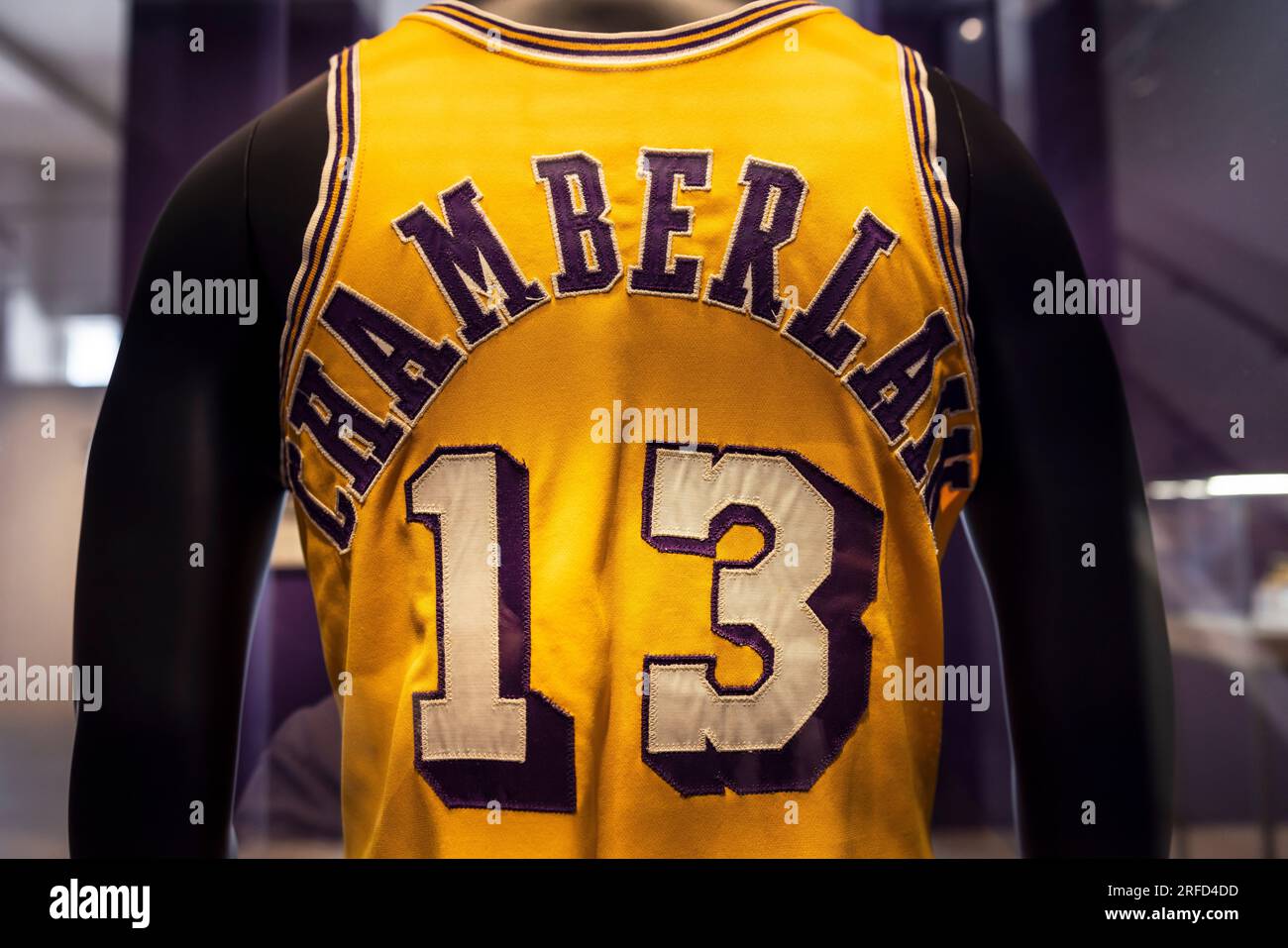 Wilt Chamberlain's 1972 Lakers jersey for sale at auction - Los Angeles  Times
