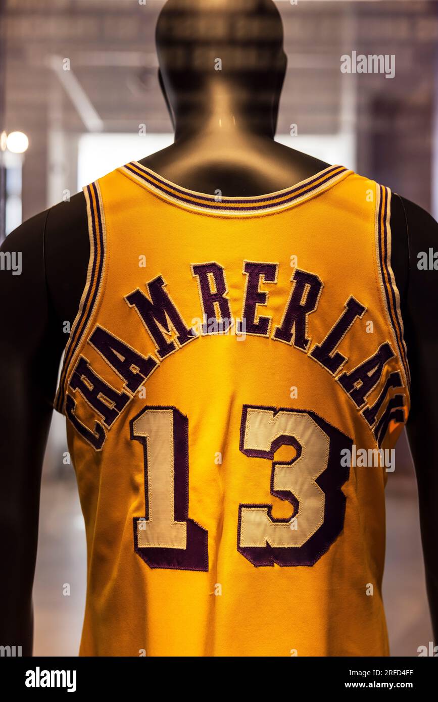 Sotheby's To Auction Wilt Chamberlain's 1972 Lakers Jersey