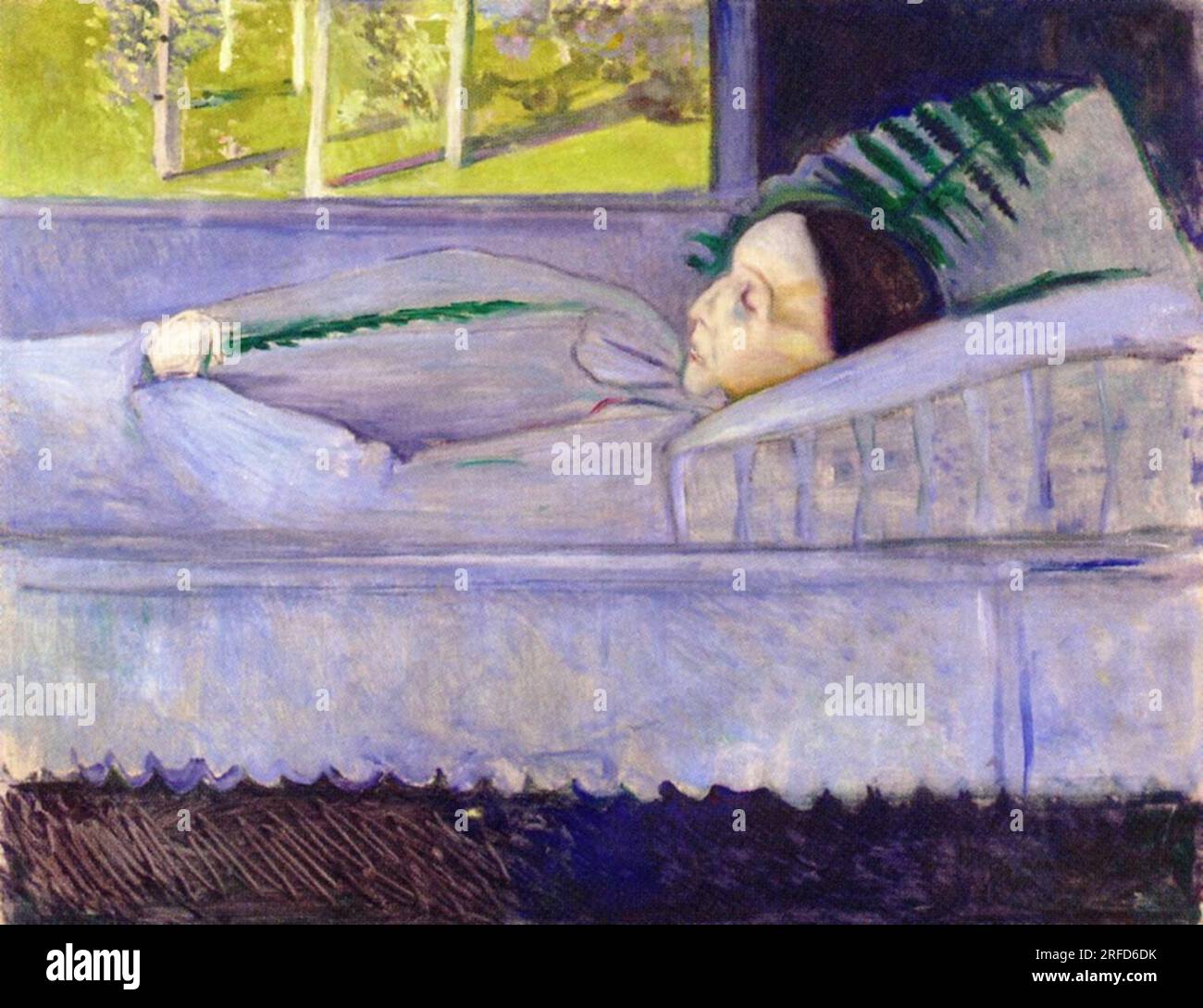 Death and Spring 1893 by Edvard Munch Stock Photo - Alamy