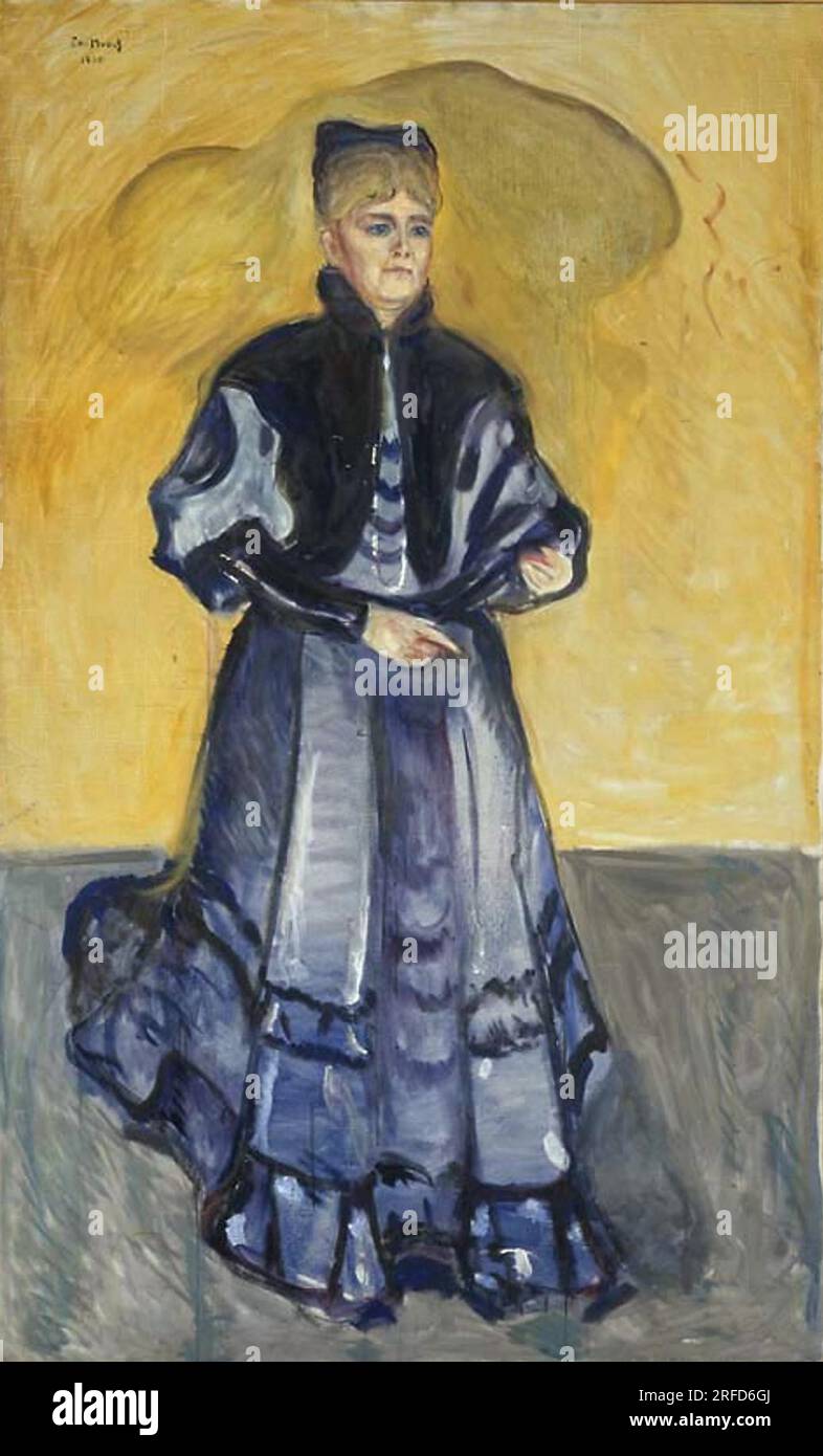 Elisabeth FörsterNietzsche 1906 by Edvard Munch Stock Photo Alamy