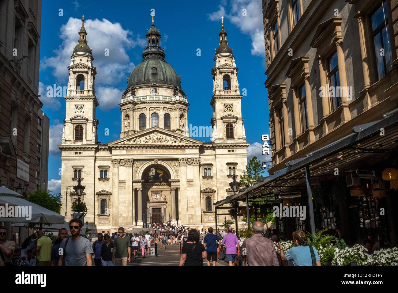 St Stephen's Basilica in Budapest, Hungary Stock Photo