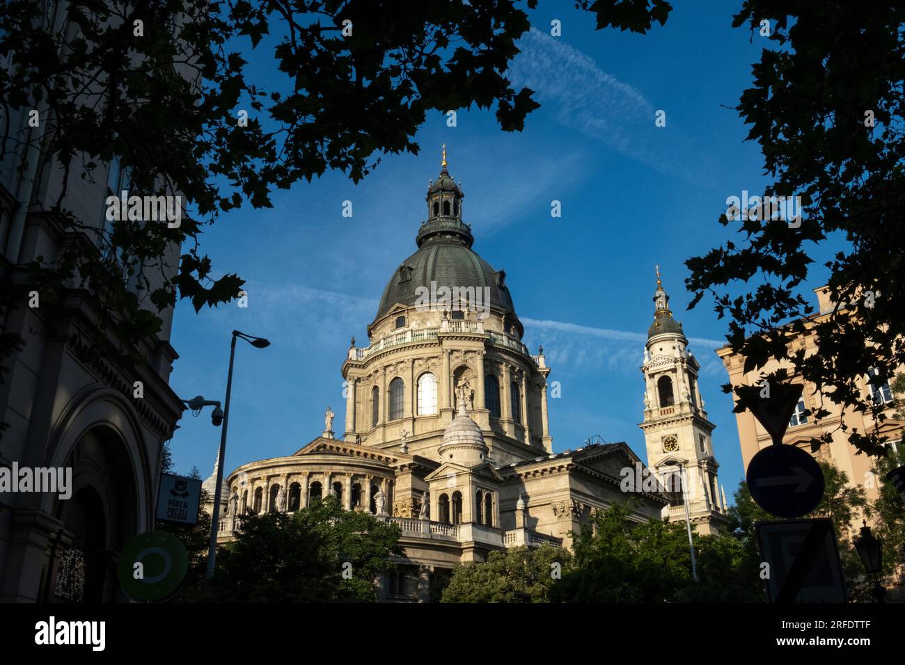 Saint Stephen's Roman Catholic Cathedral. Budapest, Hungary. Stock Photo