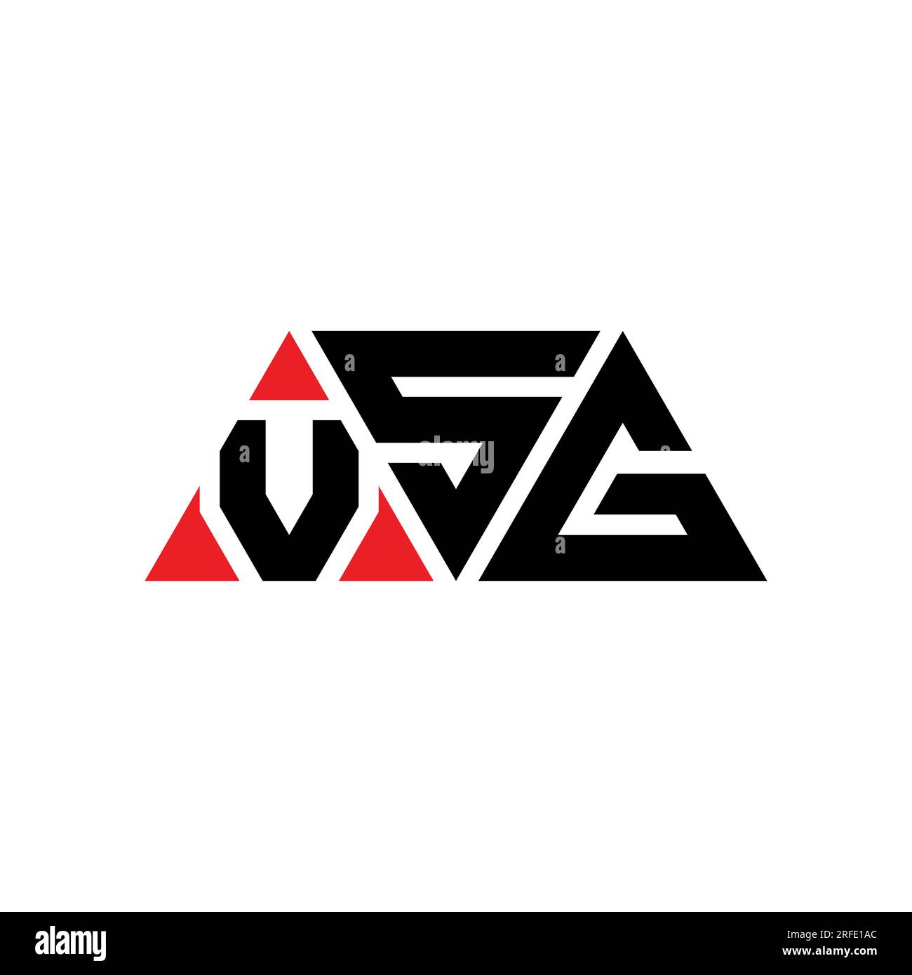 VSG triangle letter logo design with triangle shape VSG triangle logo VSG triangle letter logo design with triangle shape VSG triangle logo