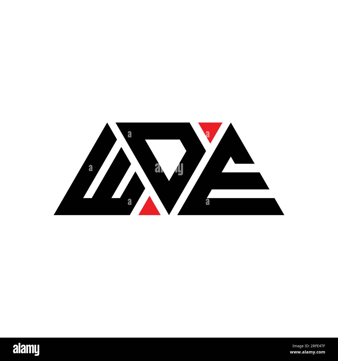 Wde Wde logo design hi-res stock photography and images - Alamy