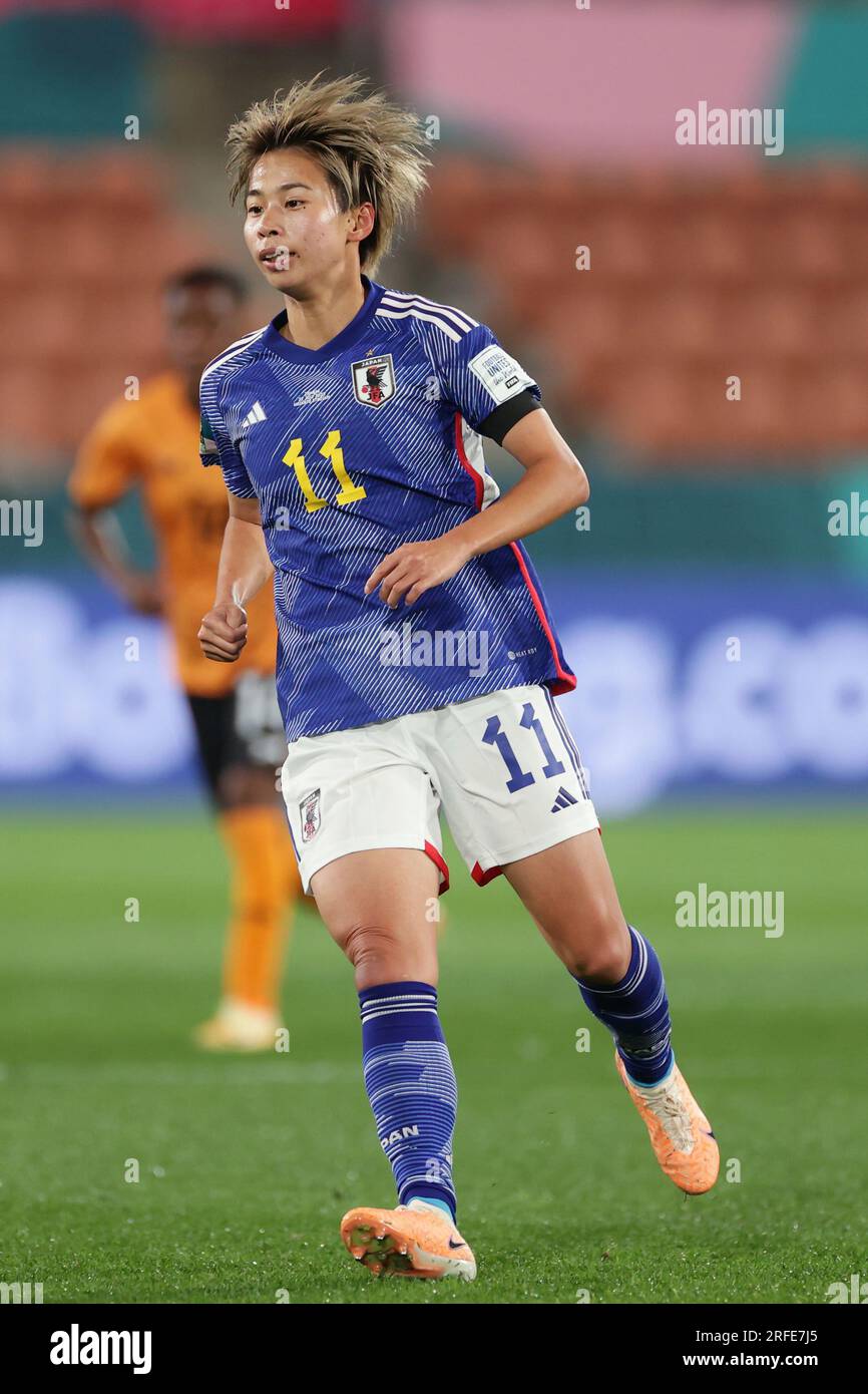 Hamilton, New Zealand. 22nd July, 2023. Mina TANAKA (JPN), Jul 22, 2023 - Football/Soccer : #11 Mina TANAKA of Japan runs during the FIFA Womens World Cup Australia & New Zealand 2023 Group C match between Japan and Zambia at Waikato Stadium in Hamilton, New Zealand. Credit: AFLO/Alamy Live News Stock Photo