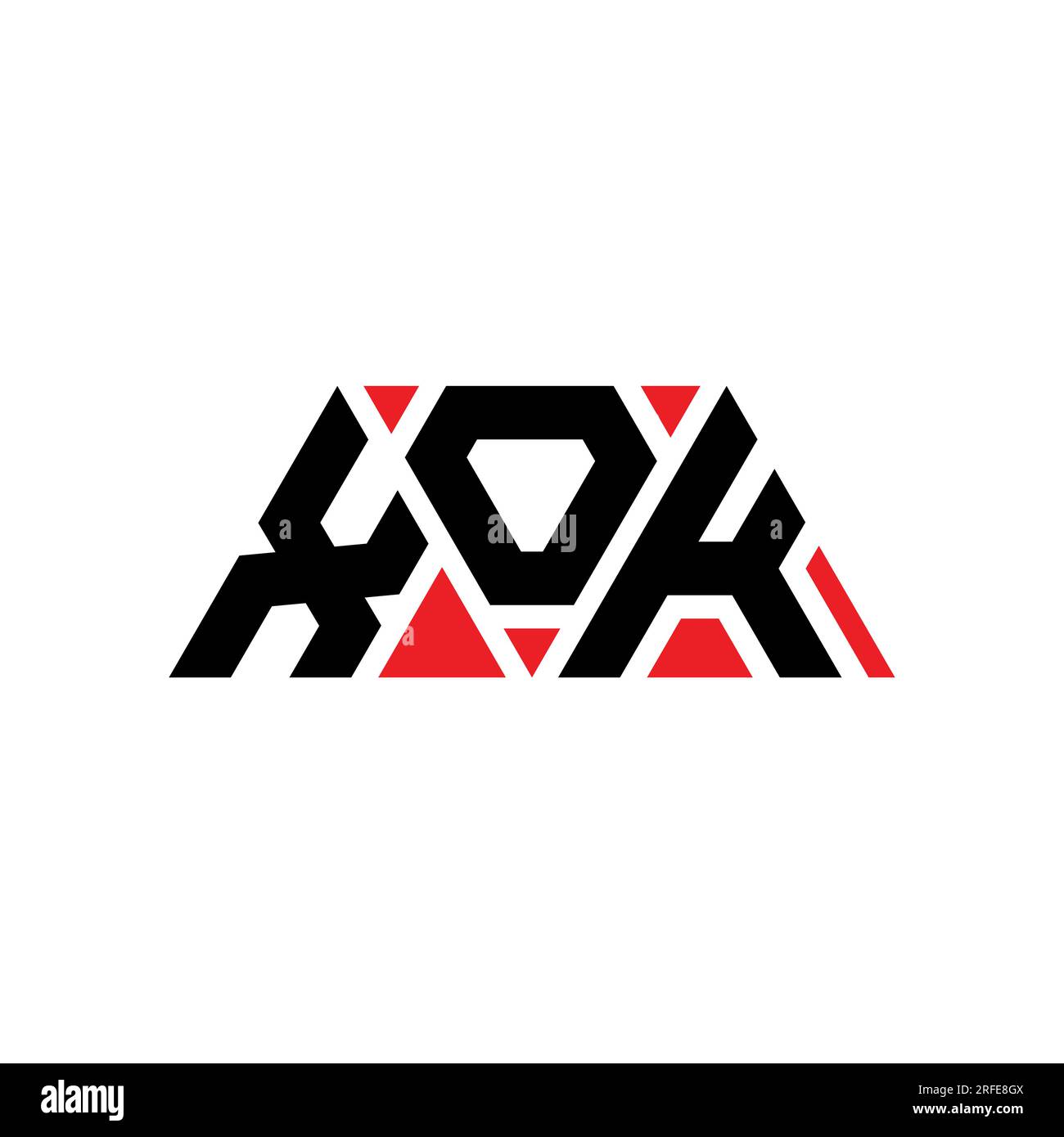 Xok logo design Cut Out Stock Images & Pictures - Alamy