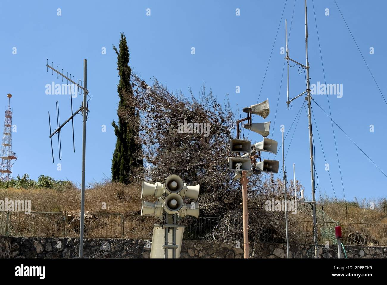 Air raid sirens hi-res stock photography and images - Alamy