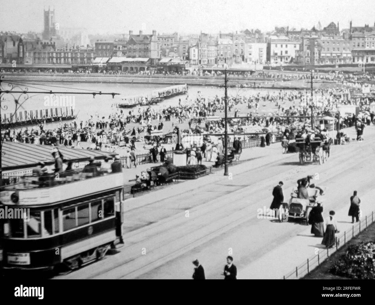 Margate Promenade, early 1900s Stock Photo Alamy